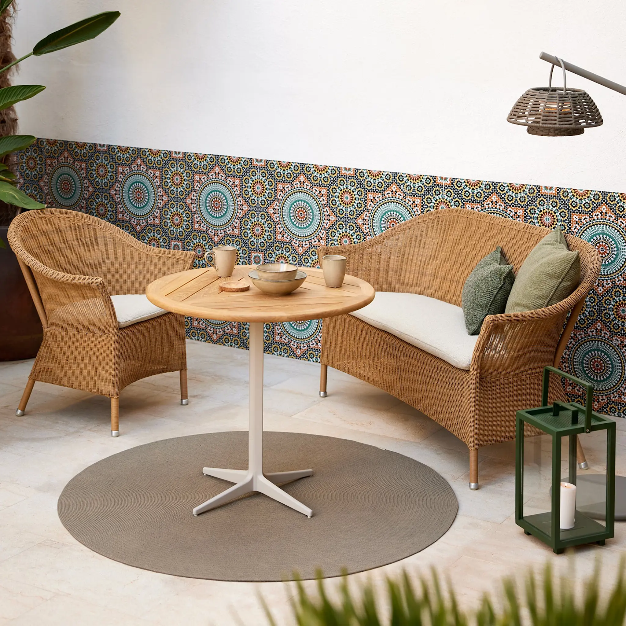 Drop cafebord dia. 80 cm Sand