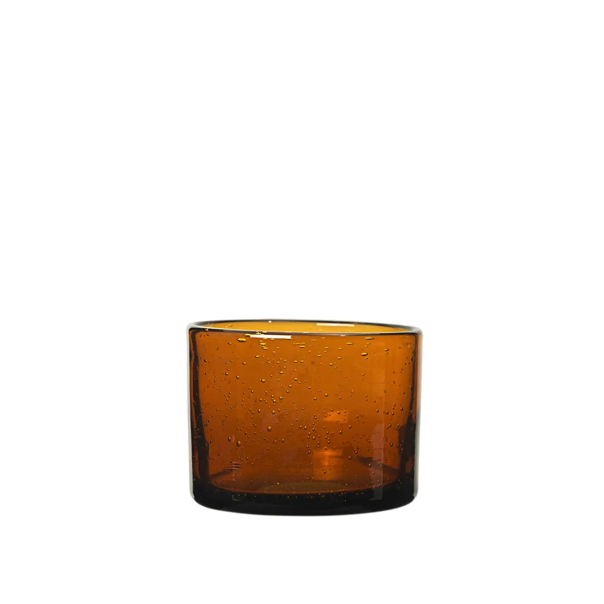 Oli Water Glass Low - Amber