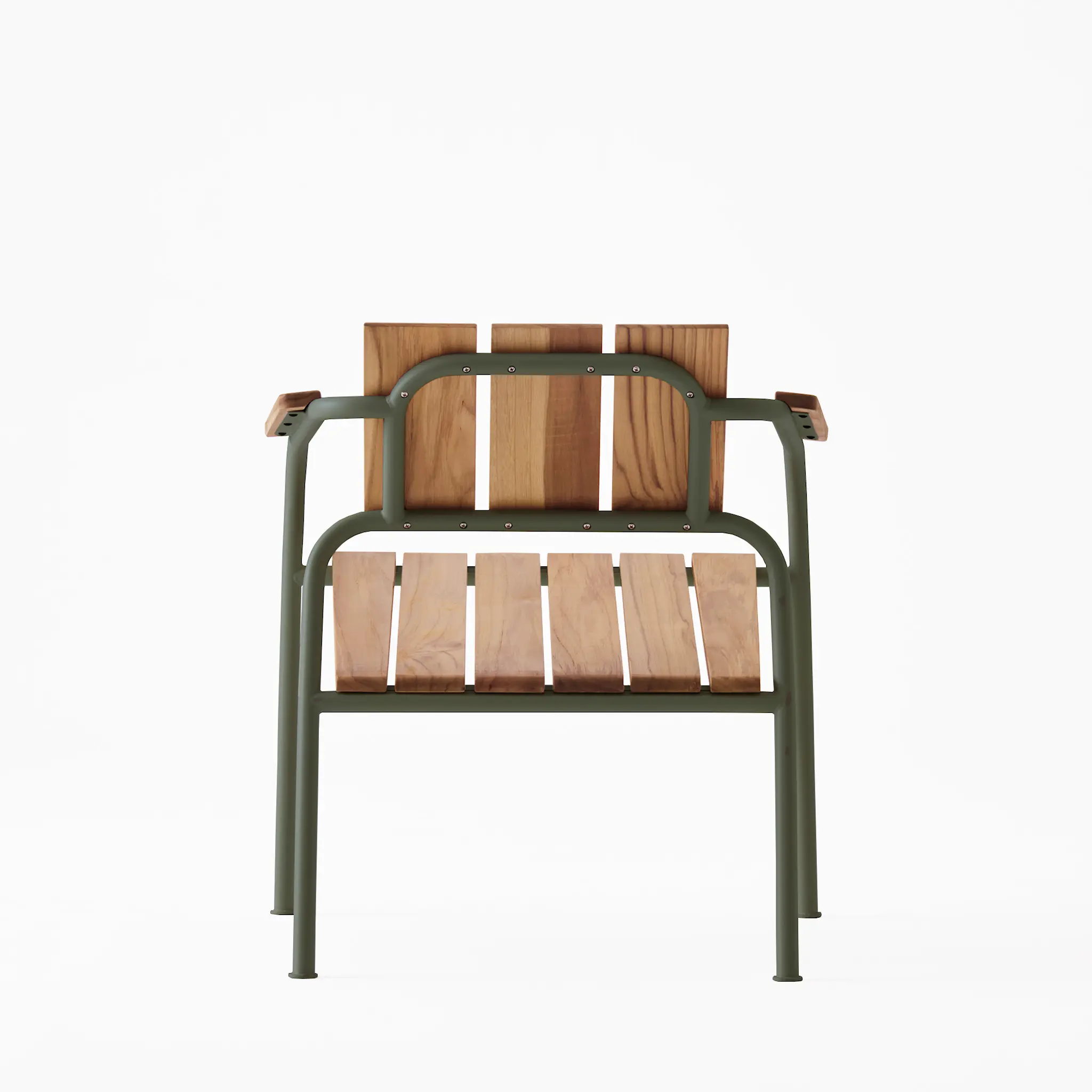 Kallio outdoor lounge chair green
