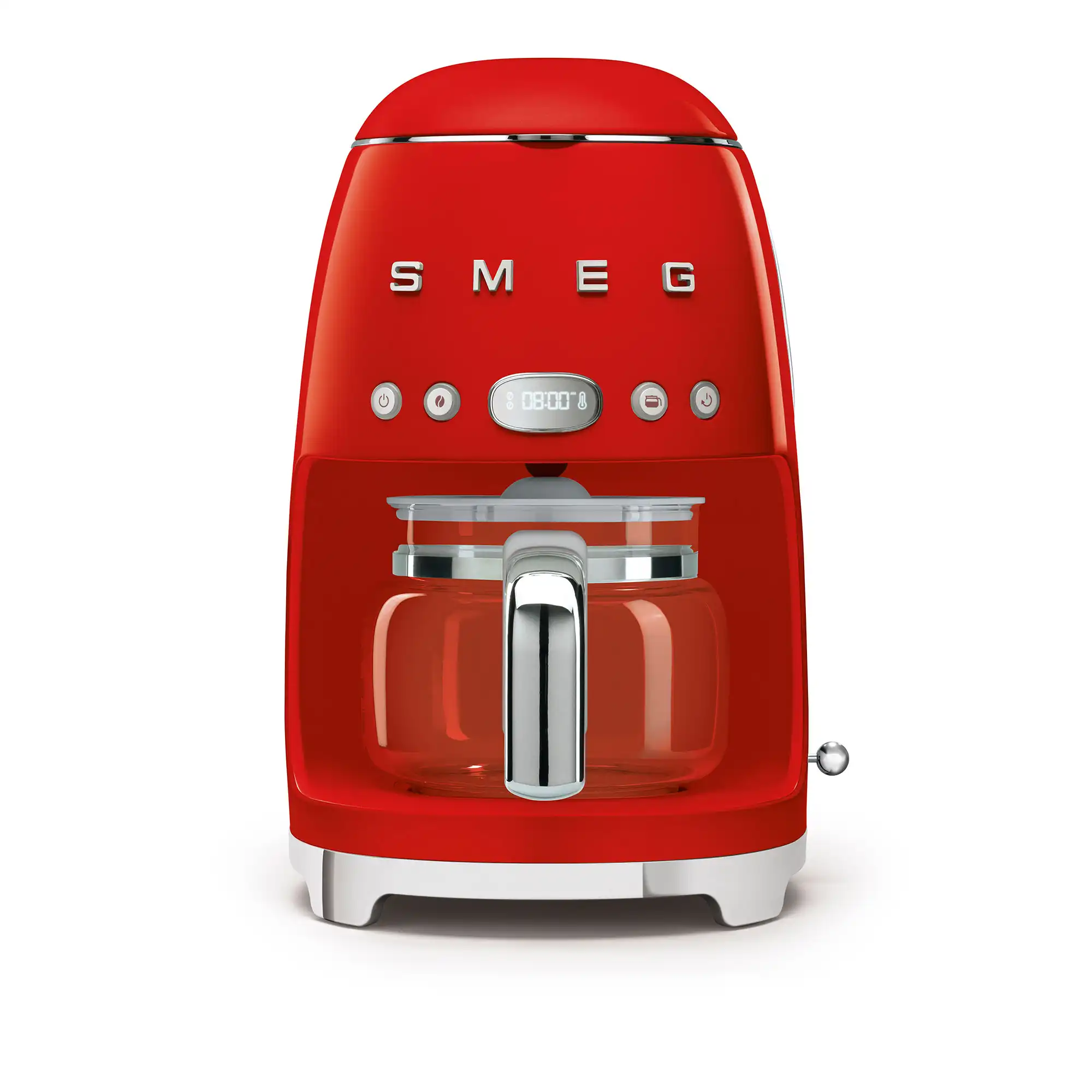 Smeg Drip Coffee Machine Red