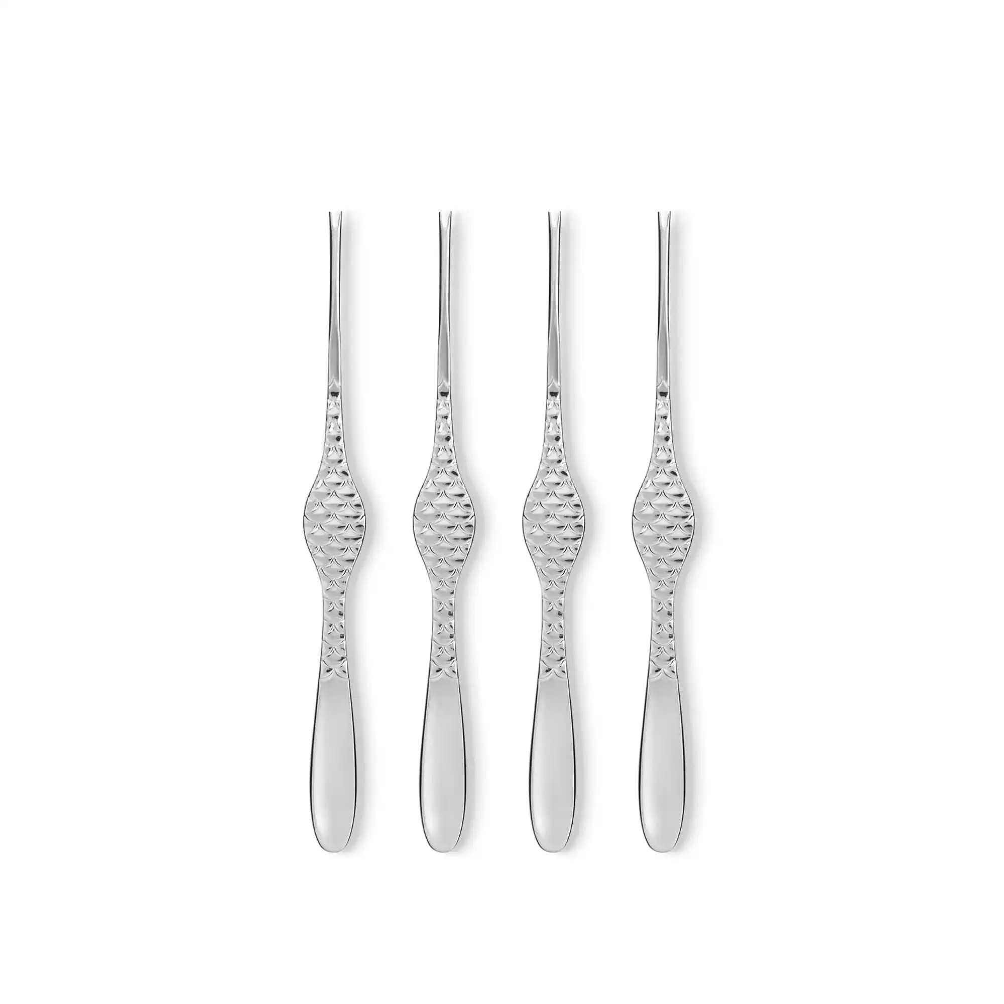 Colombina fish Shellfish fork - set of 4