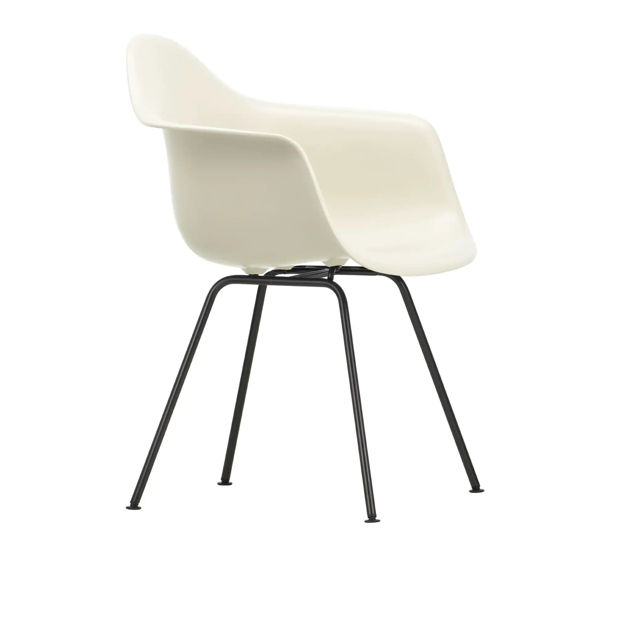 Eames Plastic Armchair DAX - 11 Pebble - Basic Dark Base