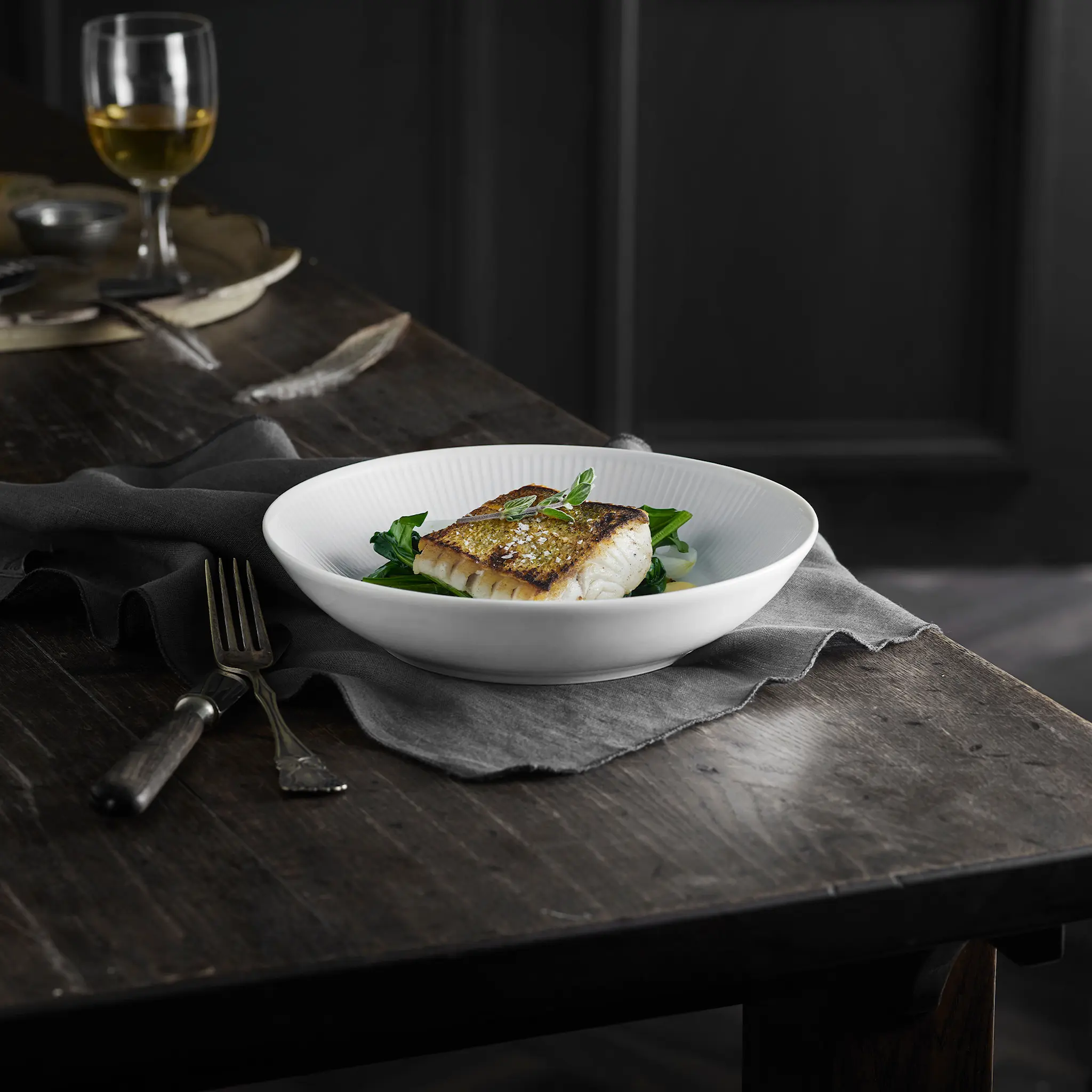 Plissé Dinner Bowl