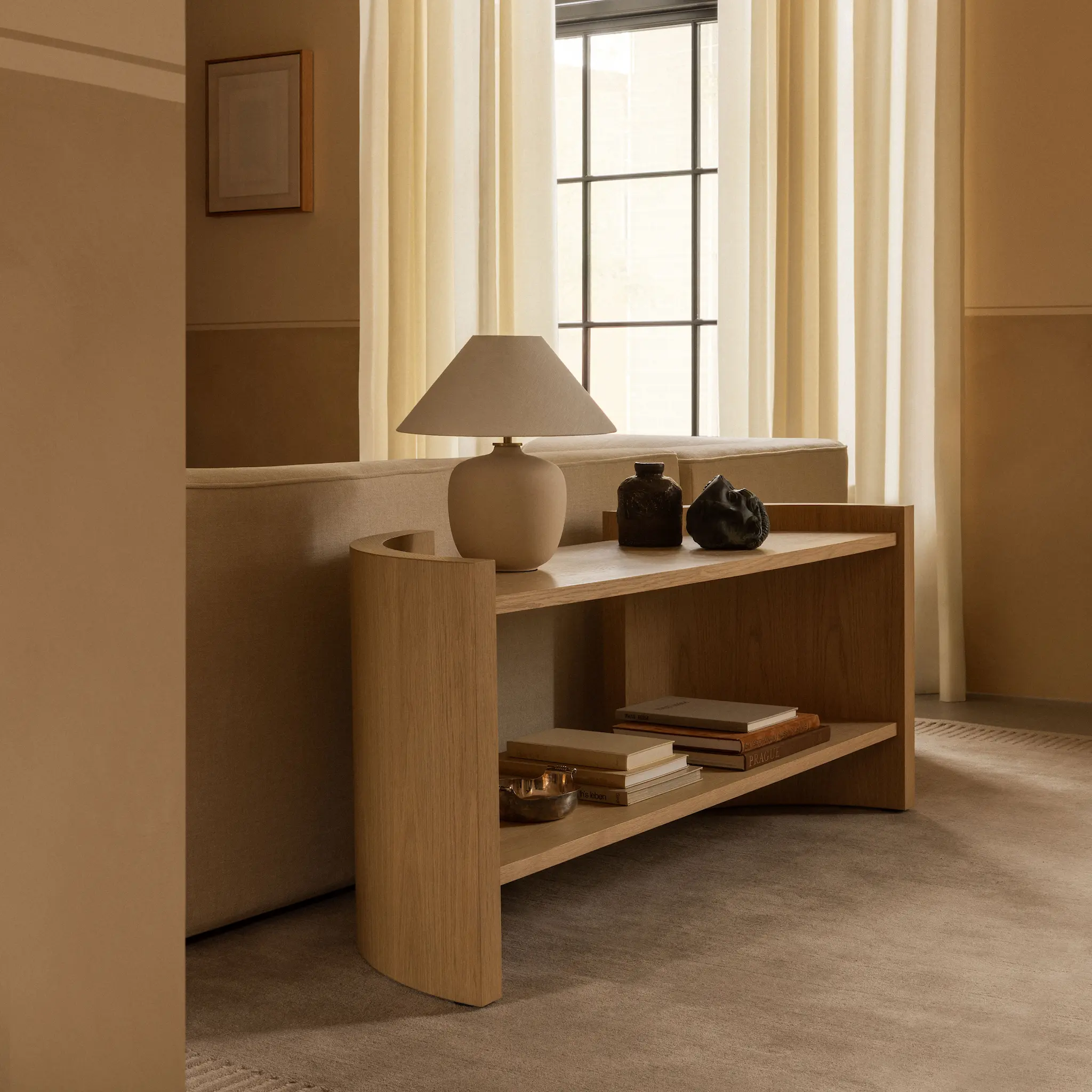 Crescent Shelving hylle lav