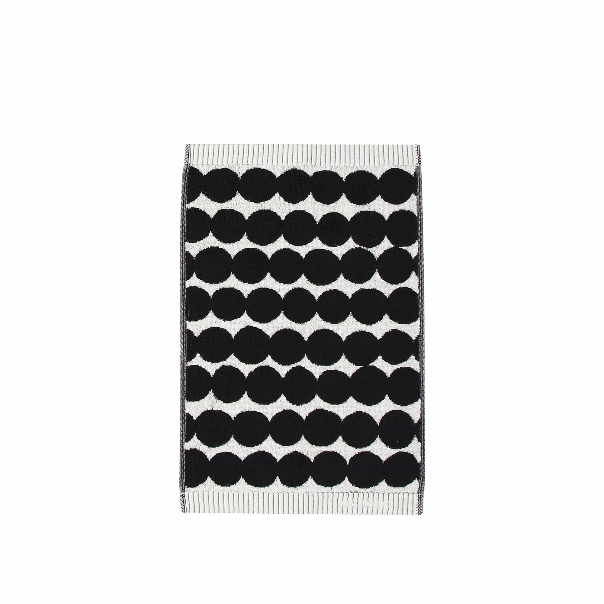 Räsymatto Hand Towel 50X70 cm White, Black