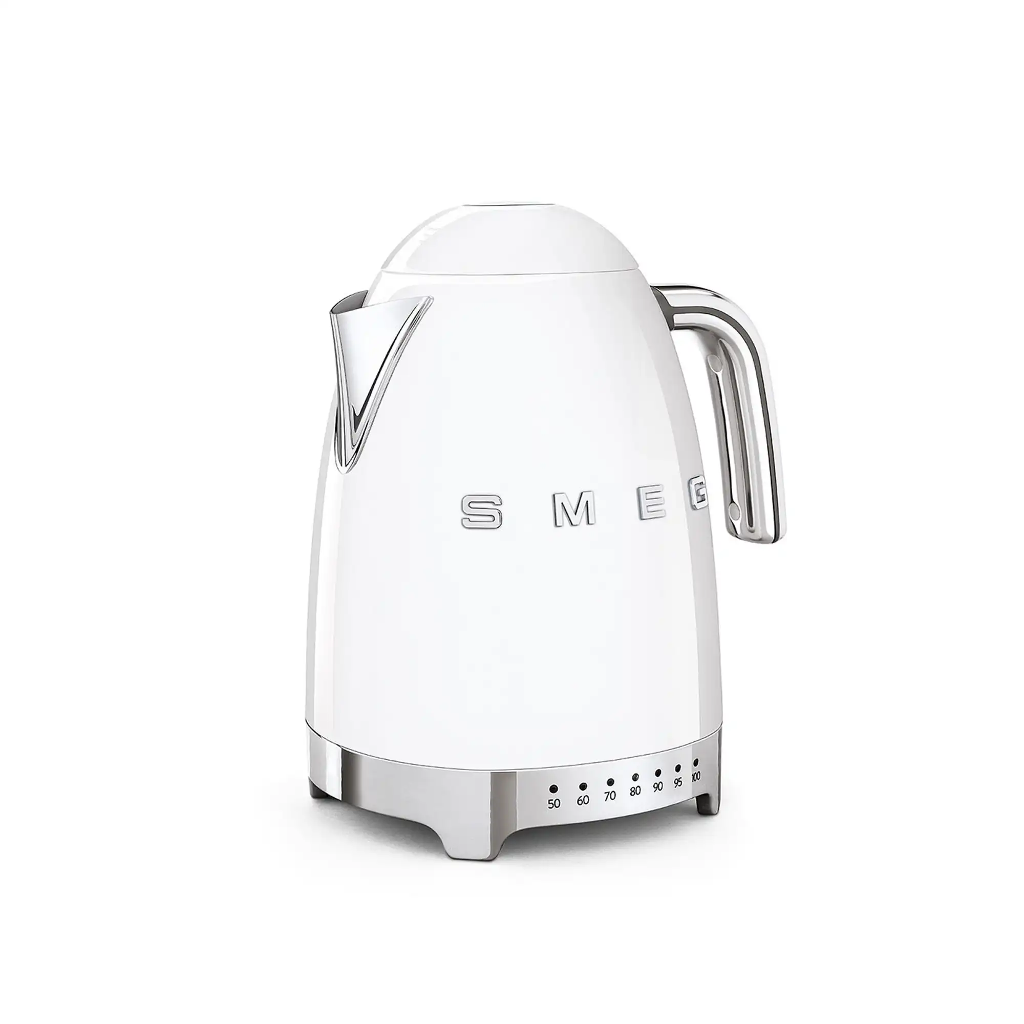 Smeg Kettle 1.7 L Adjustable Temperature Chrome