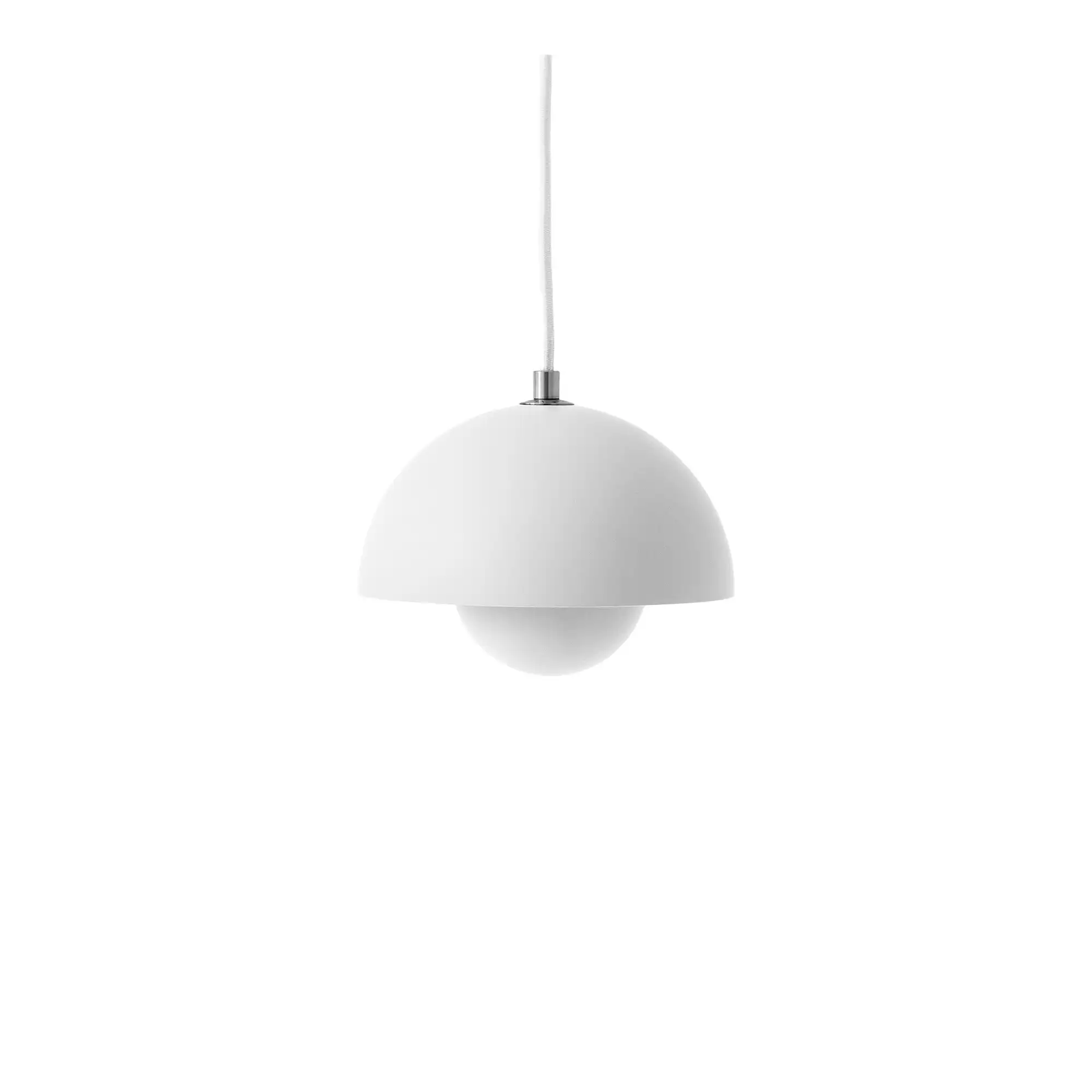 Flowerpot Pendant VP10, Matt White