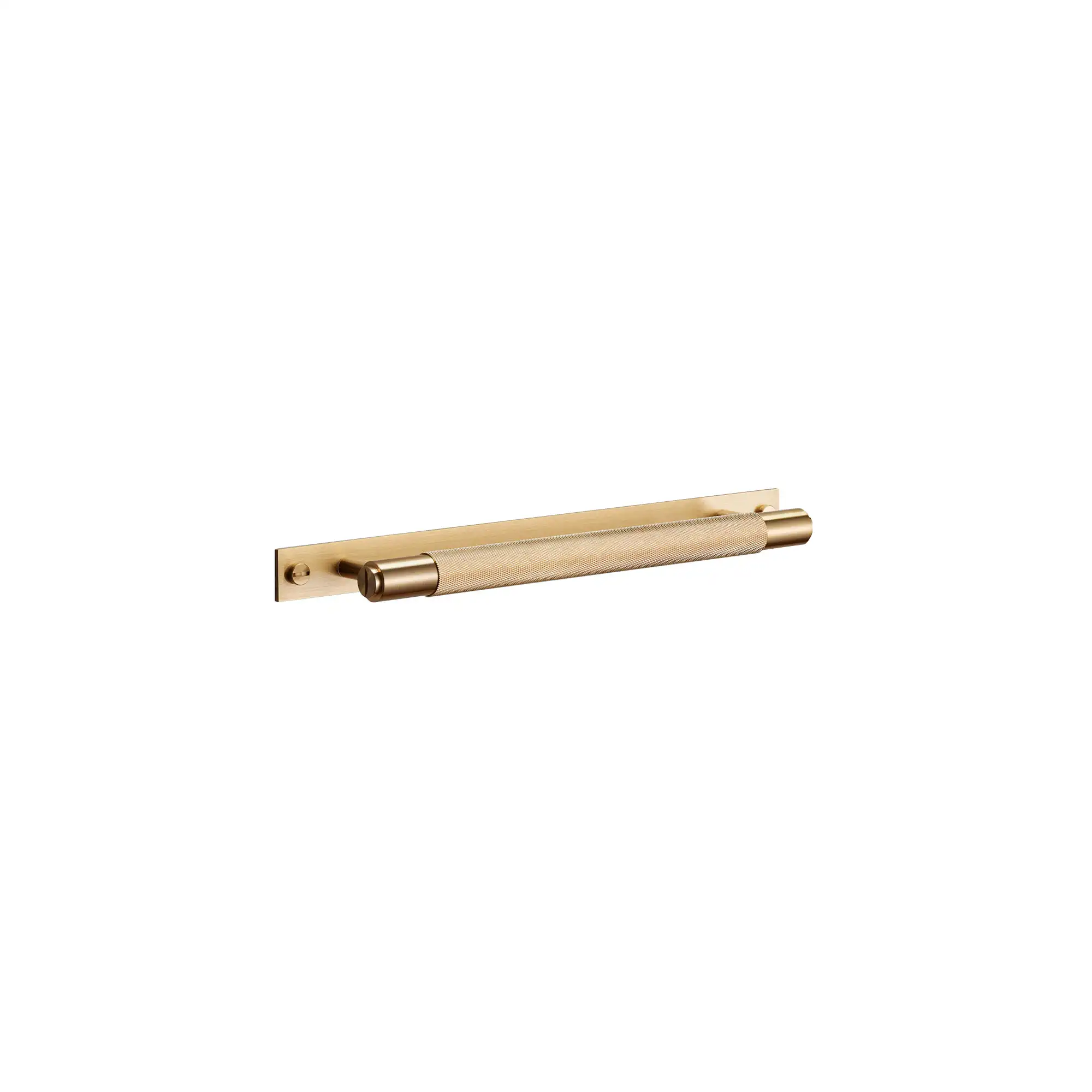 Pull Bar / Plate - Small (200mm) Brass