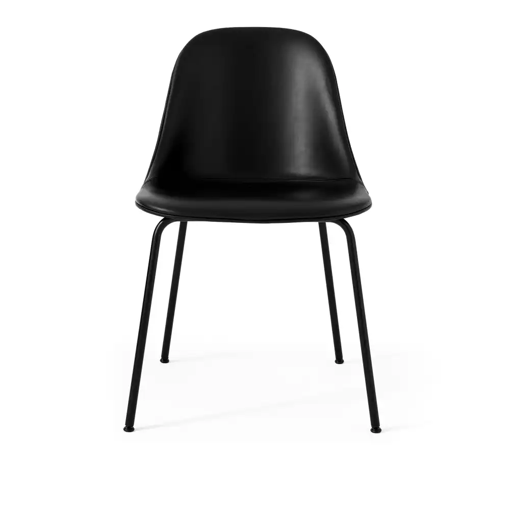 Harbour Dining Side Chair Med Trekk - Svart Stål