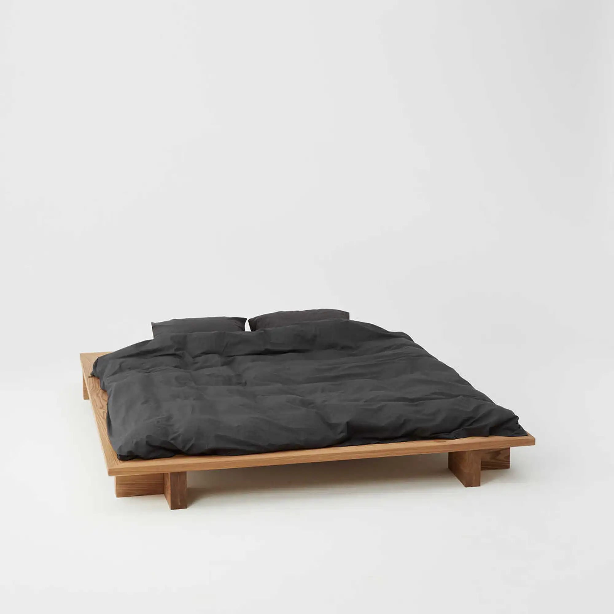 Percale - Påslakan Singel, 150 x 210 cm, Ash Black