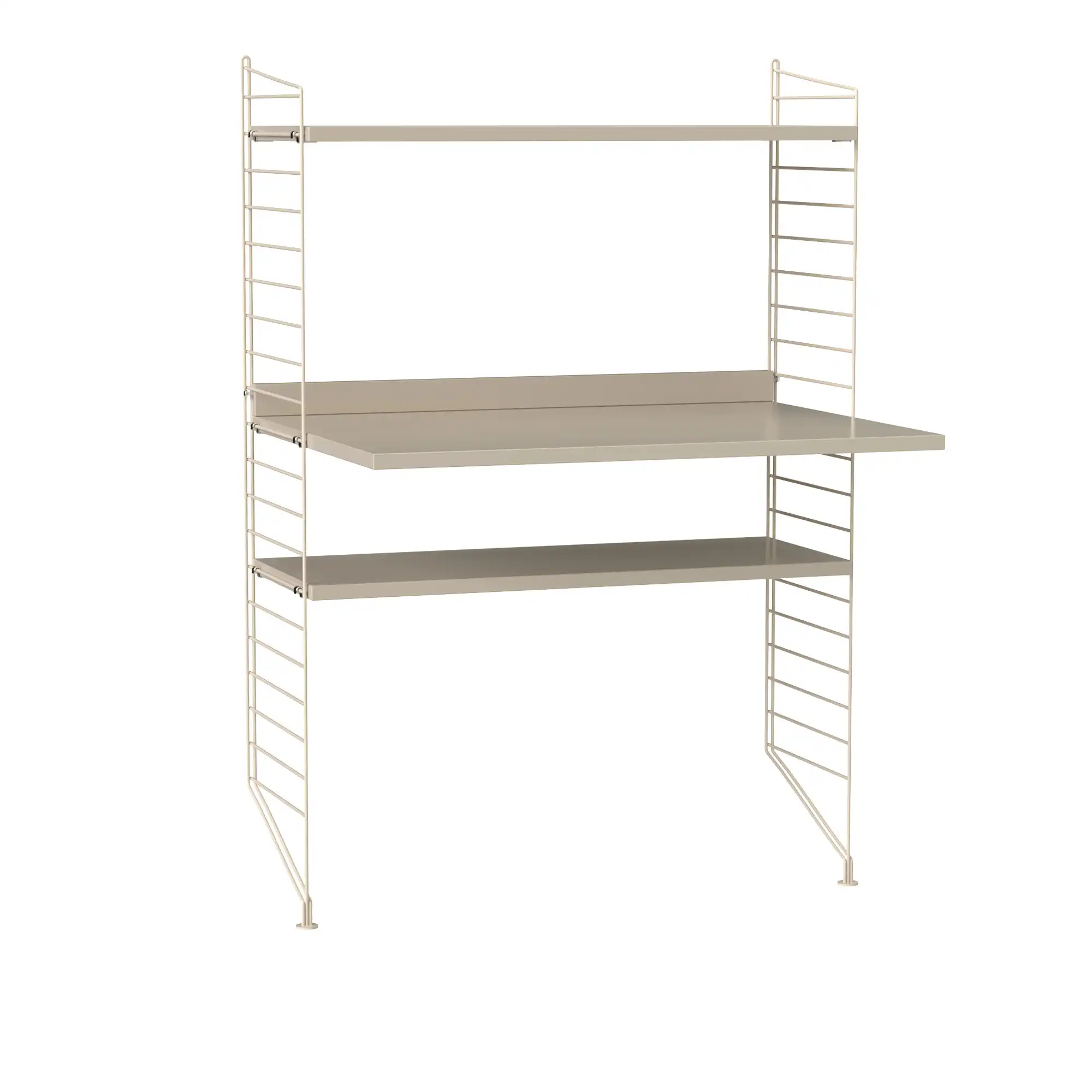 Kontor hyllesystem H beige/beige