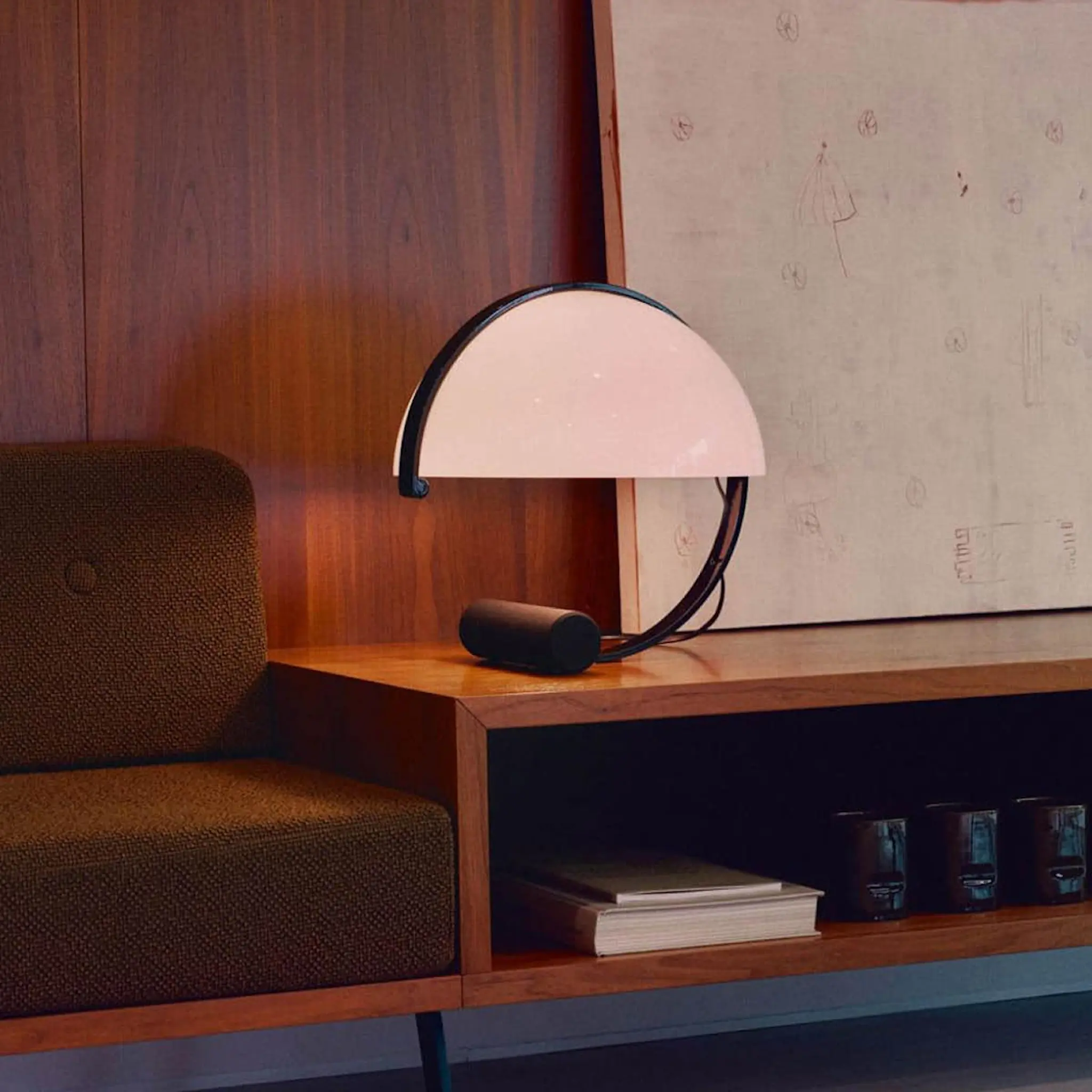 Meta bordlampe