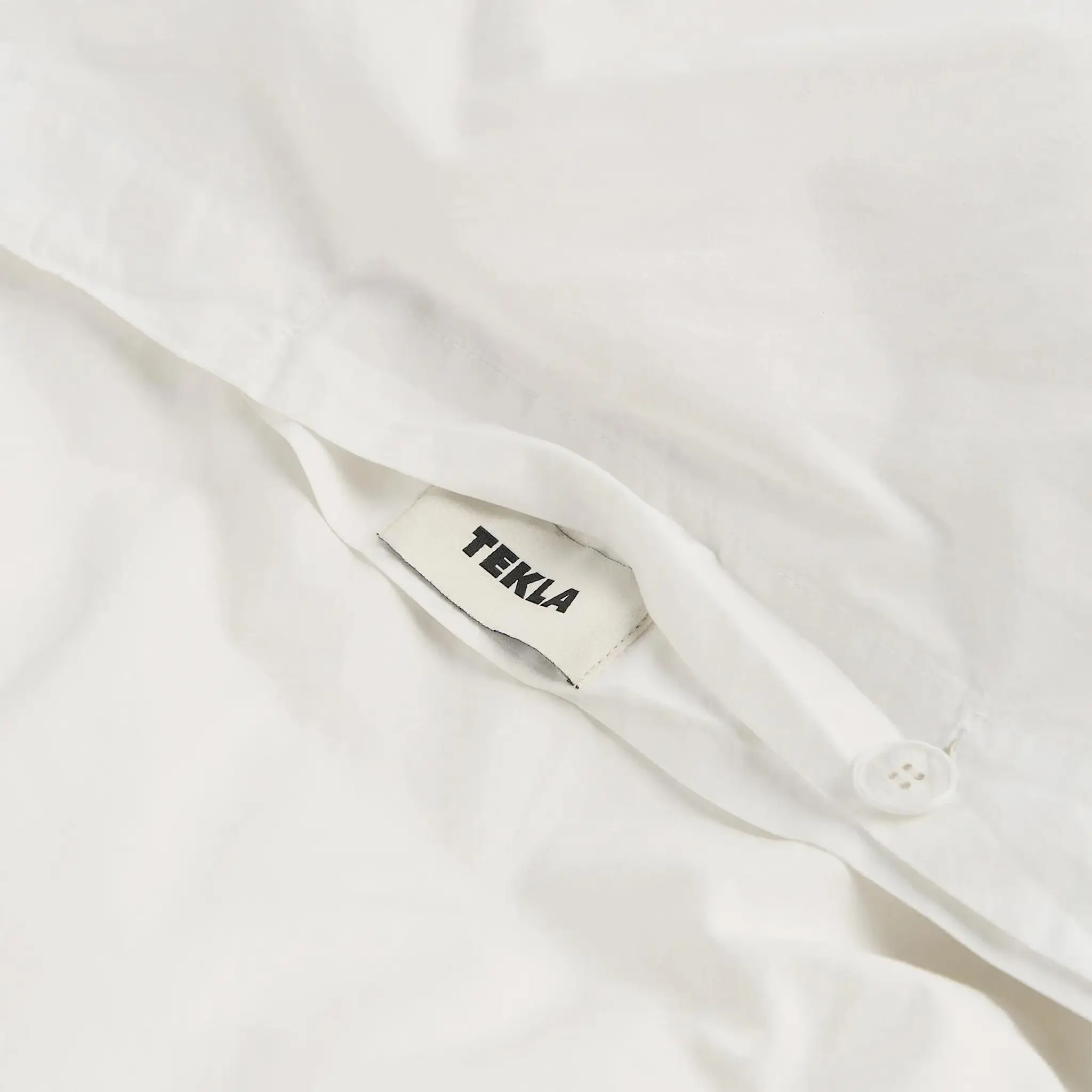 Percale Solid Broken White dynetrekk