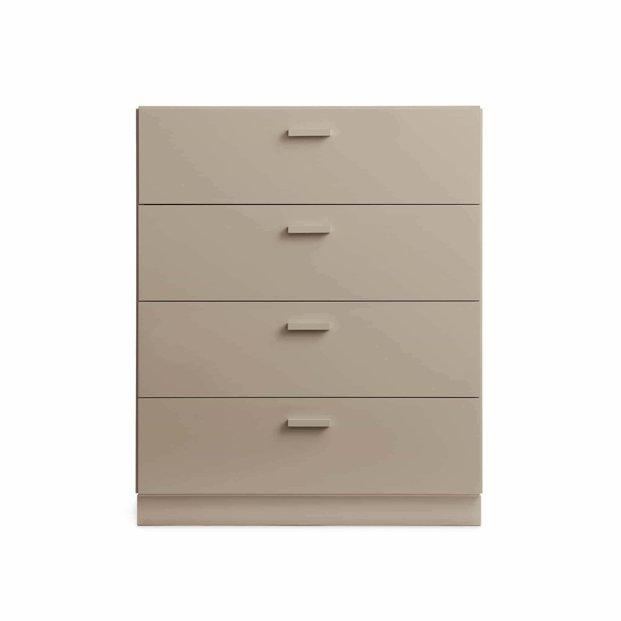 Relief Chest of Drawers Wide Plinth