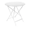 Bistro utendørs spisebord Ø 77 cm