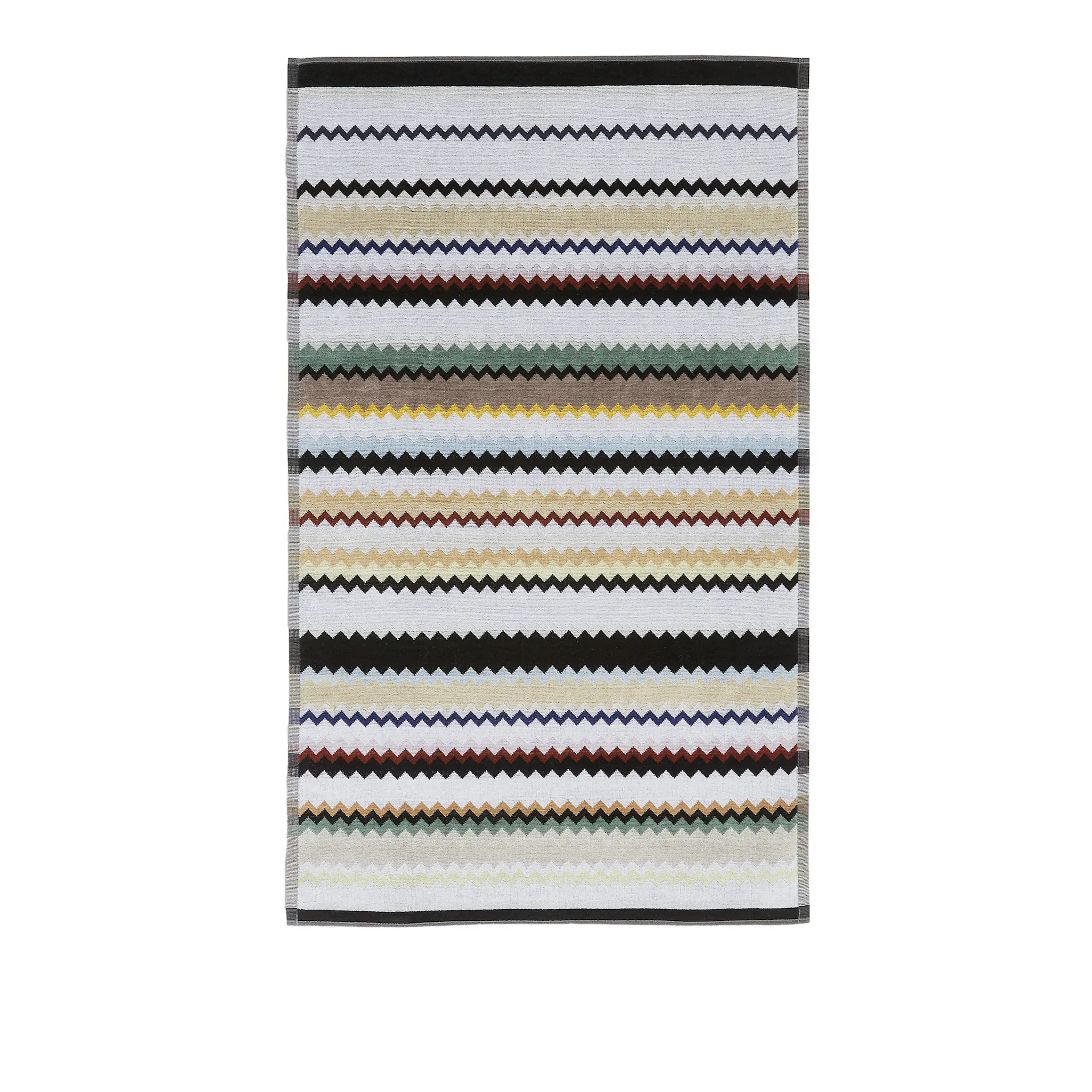 Curt Bath Sheet 80 x 160 cm 160 Black Multicolor