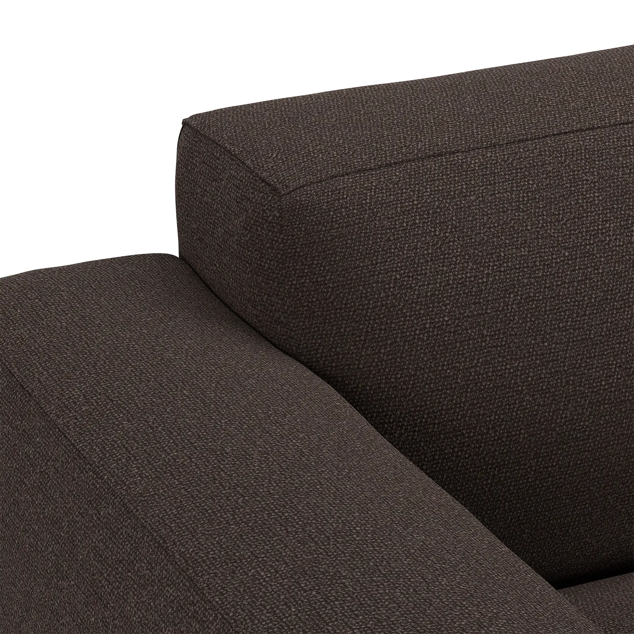 Brick 2-seters sofa sjeselong åpen ende høyre