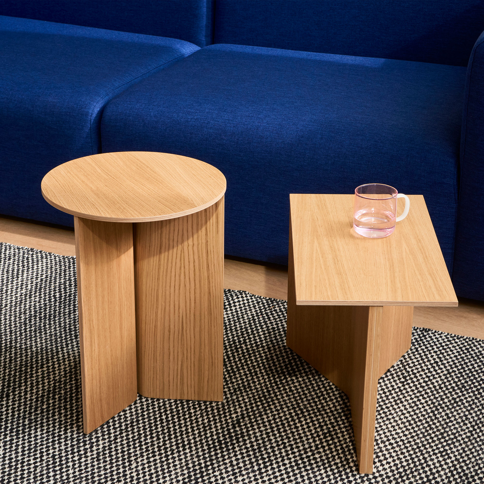 ポイント2倍】HAY(ヘイ)BELLA COFFEE TABLE / Φ60 引きだす x 32