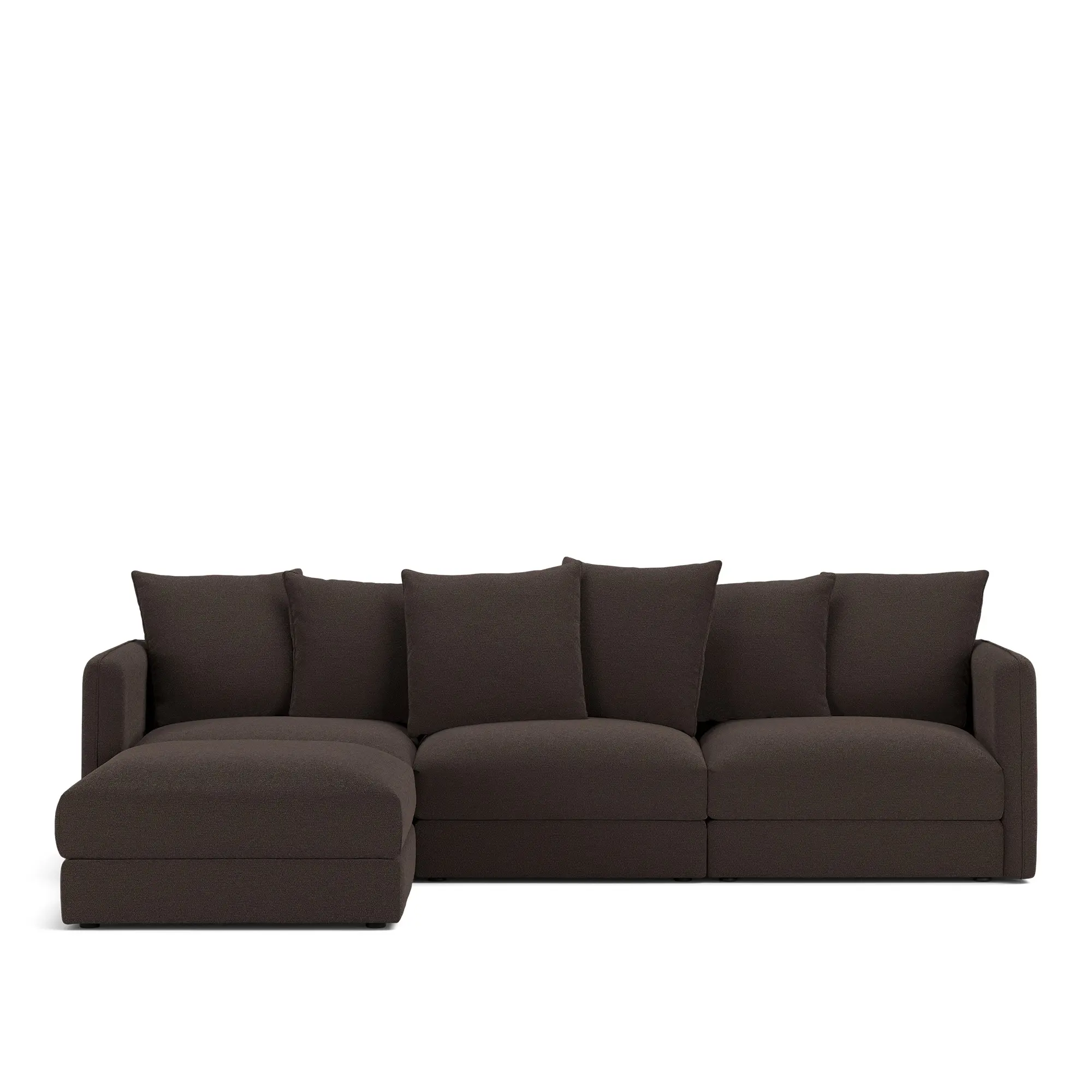 Pavarotti 01 3-seters sofa med fotskammel