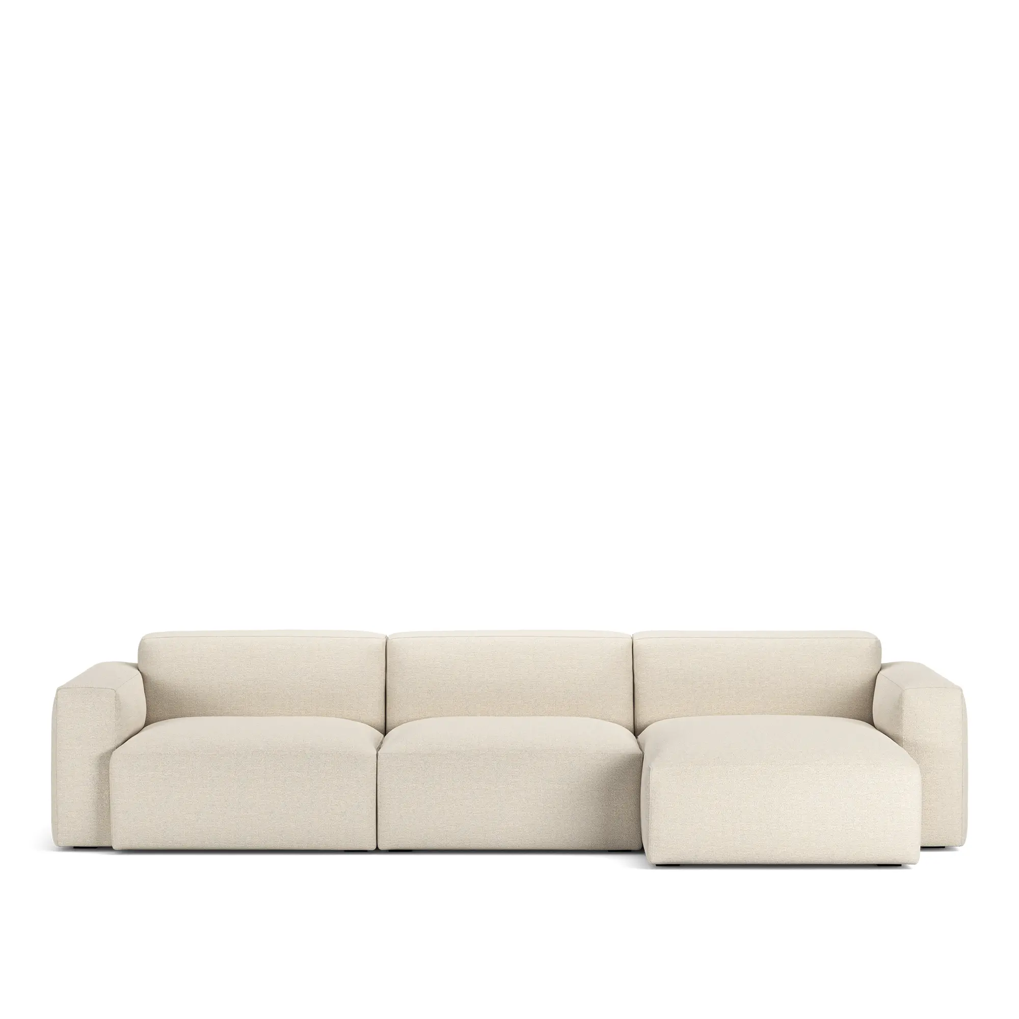 Brick 3-seters sofa sjeselong høyre