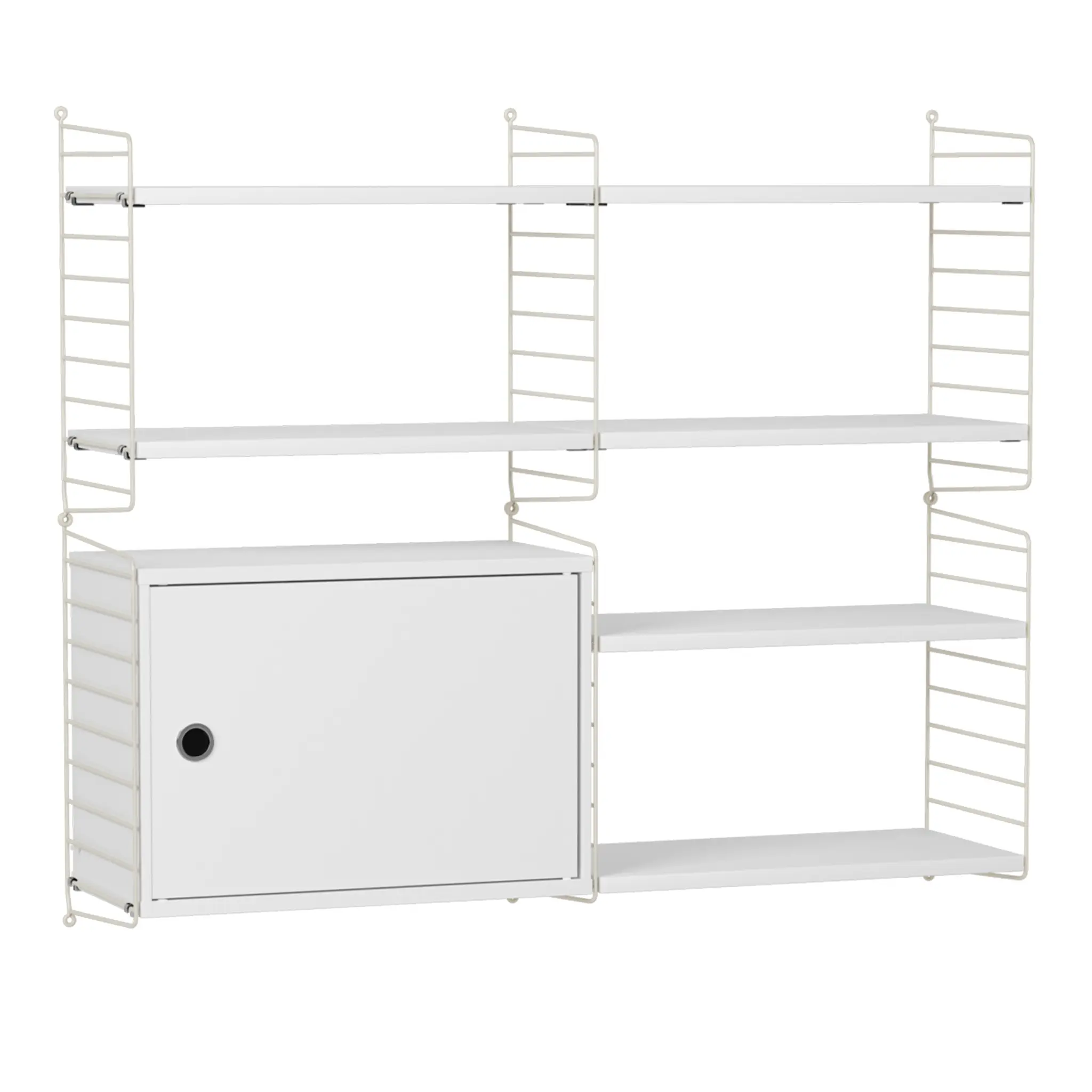 Stue hyllesystem R ask/beige