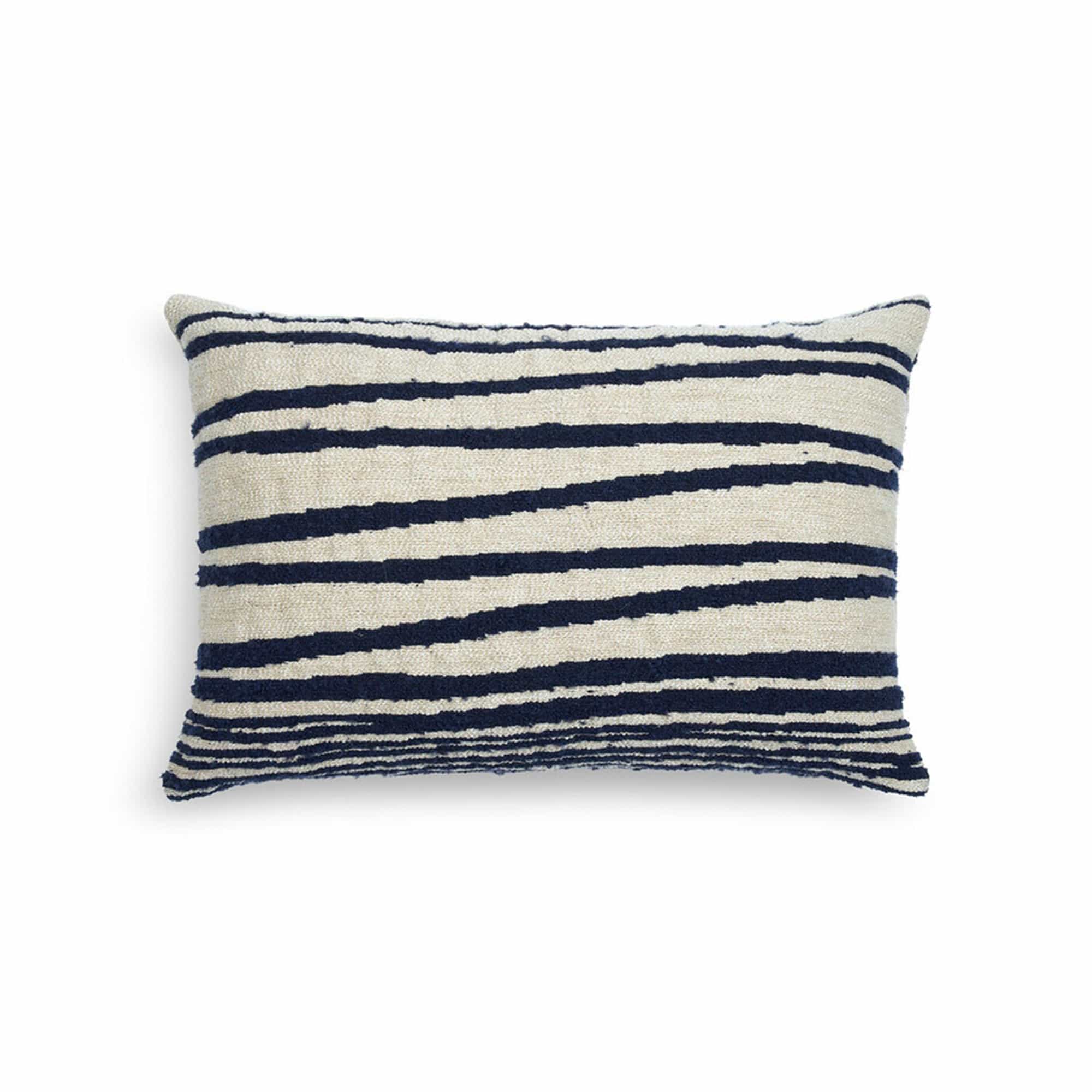 White Stripes Cushion Lumbar