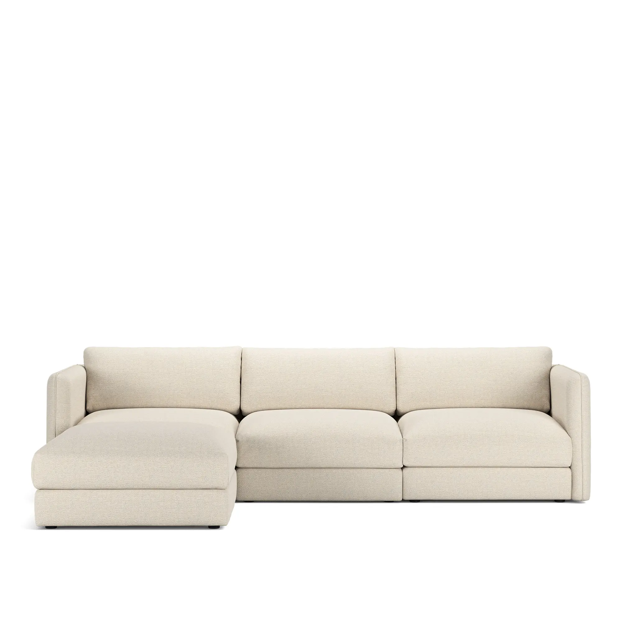 Pavarotti 03 3-seters sofa med fotskammel
