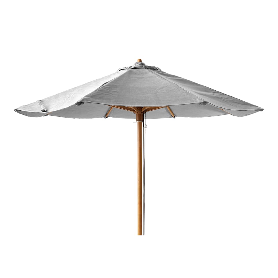 Klassisk parasol med snøre lav
