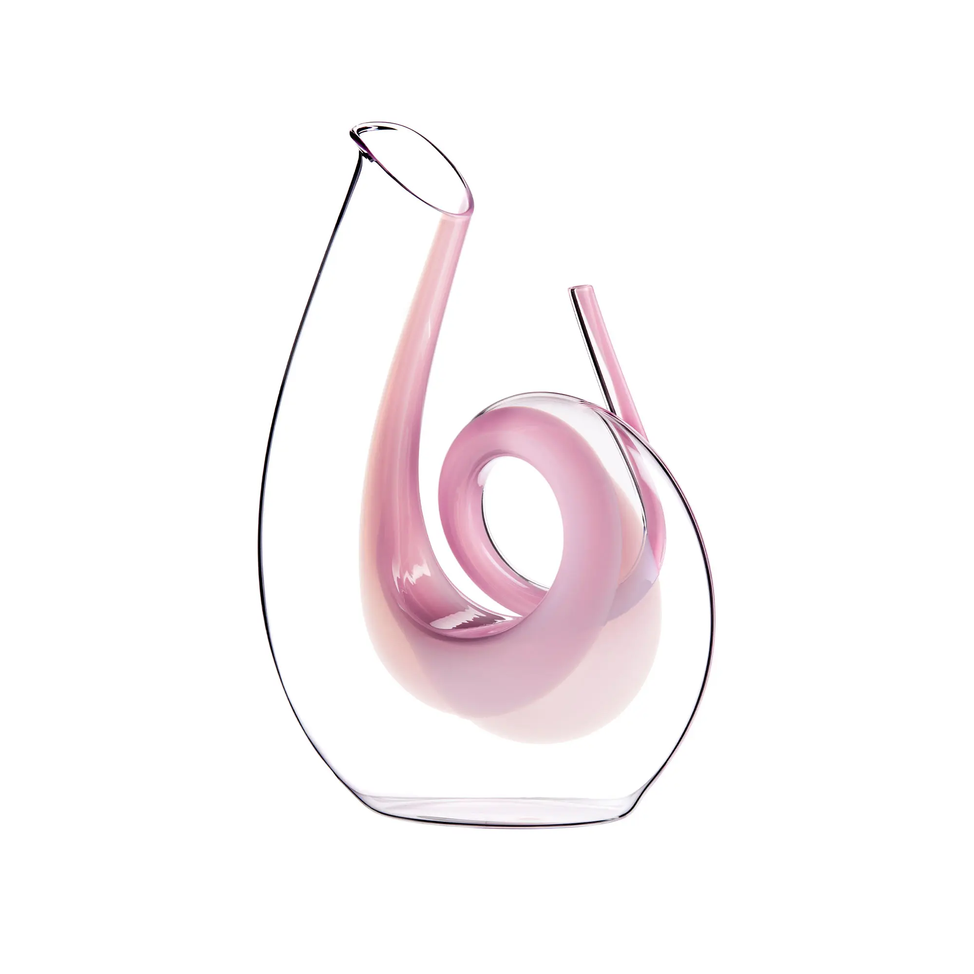 Curly Pink vinkaraffel