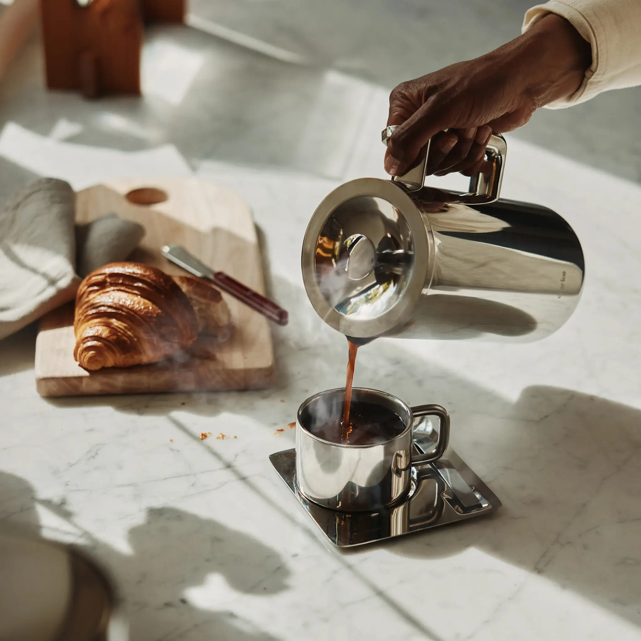 Coffee Press Stainless Steel kaffepresse