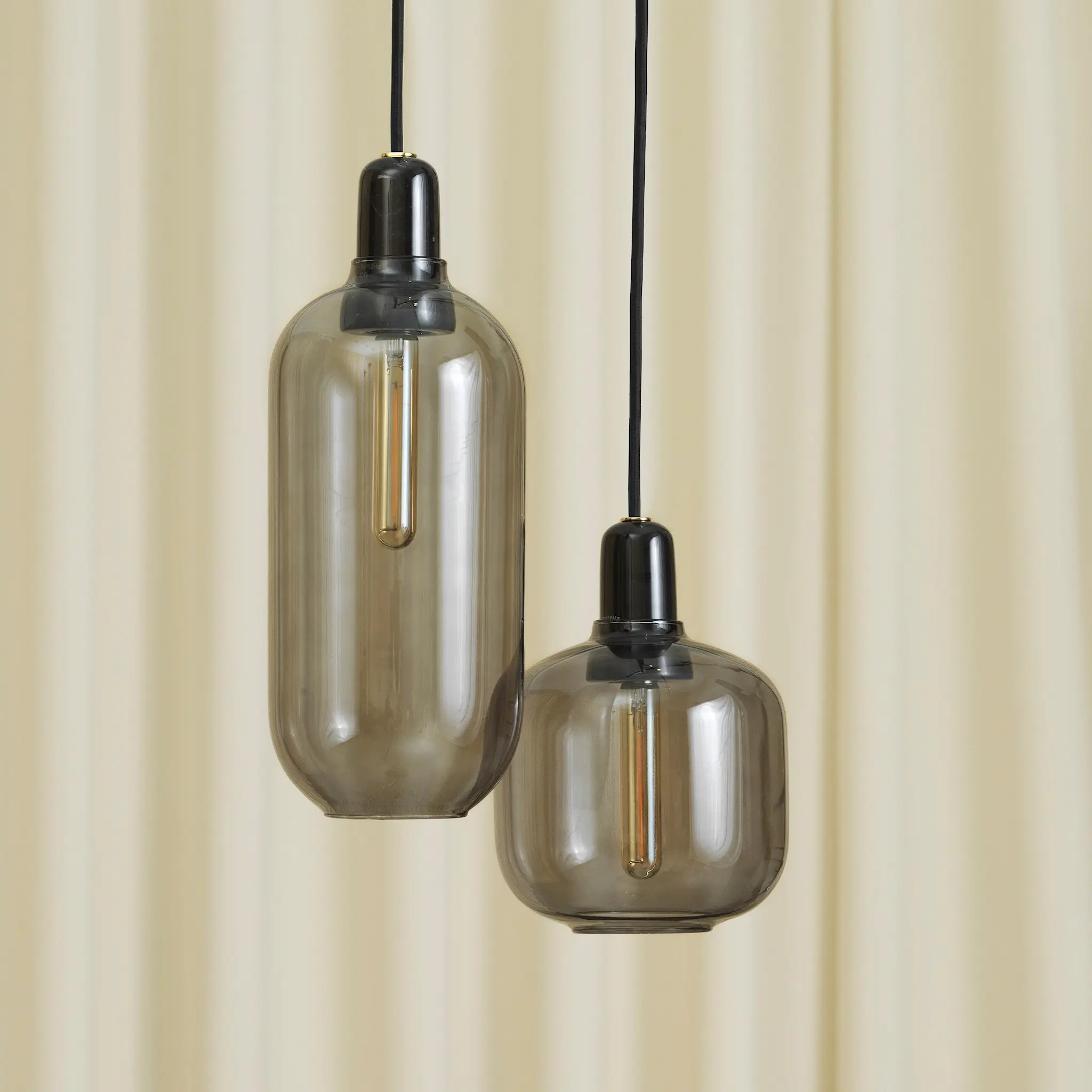 Amp Lamp Small EU - Smoke/Black