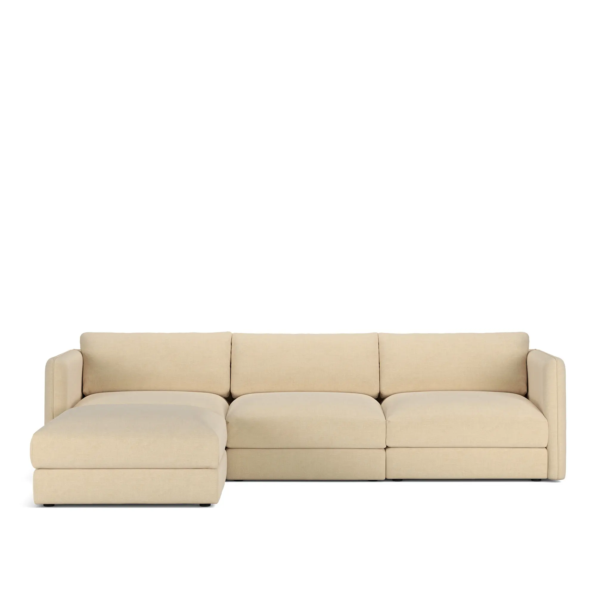 Pavarotti 03 3-seters sofa med fotskammel
