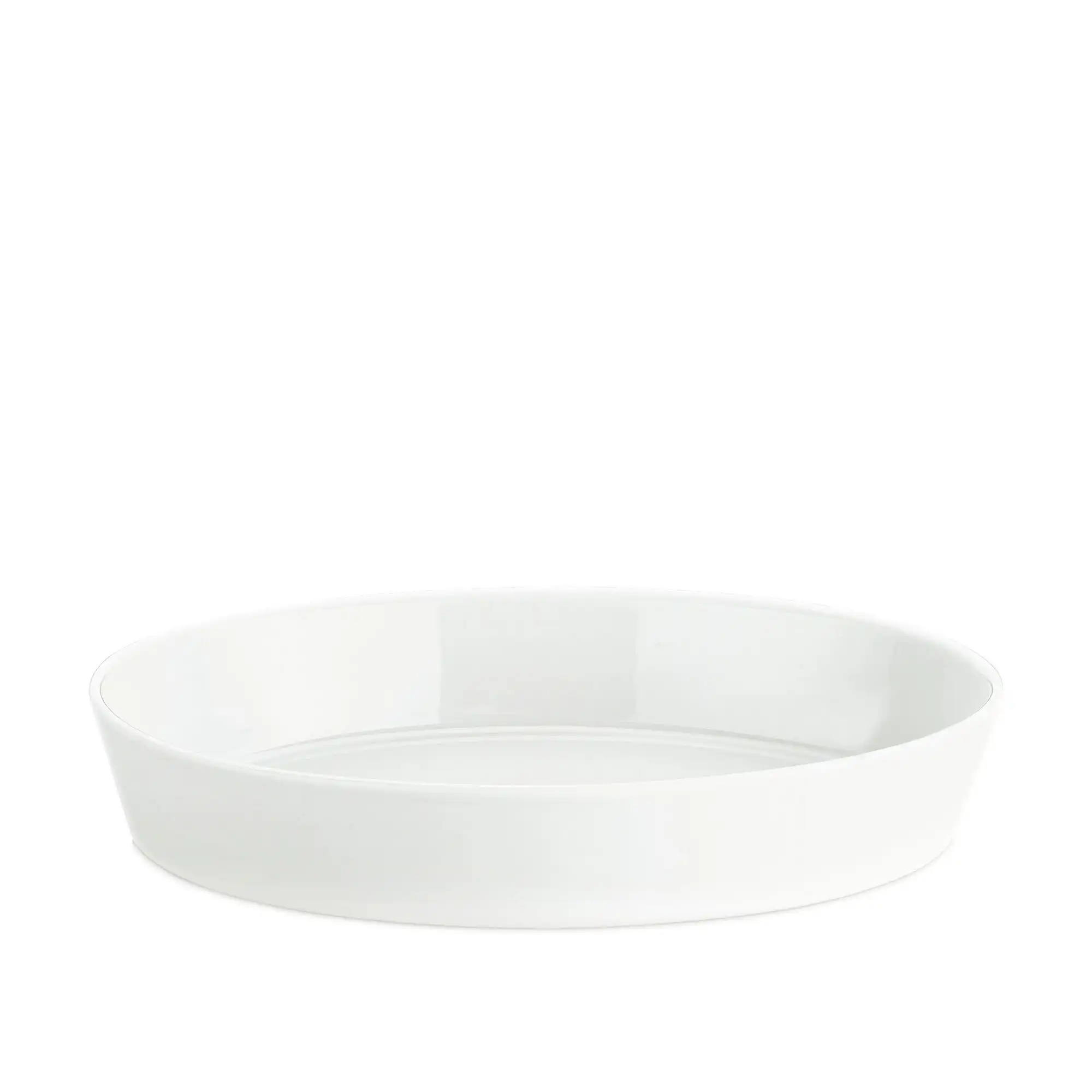 Serie original fat oval hvit