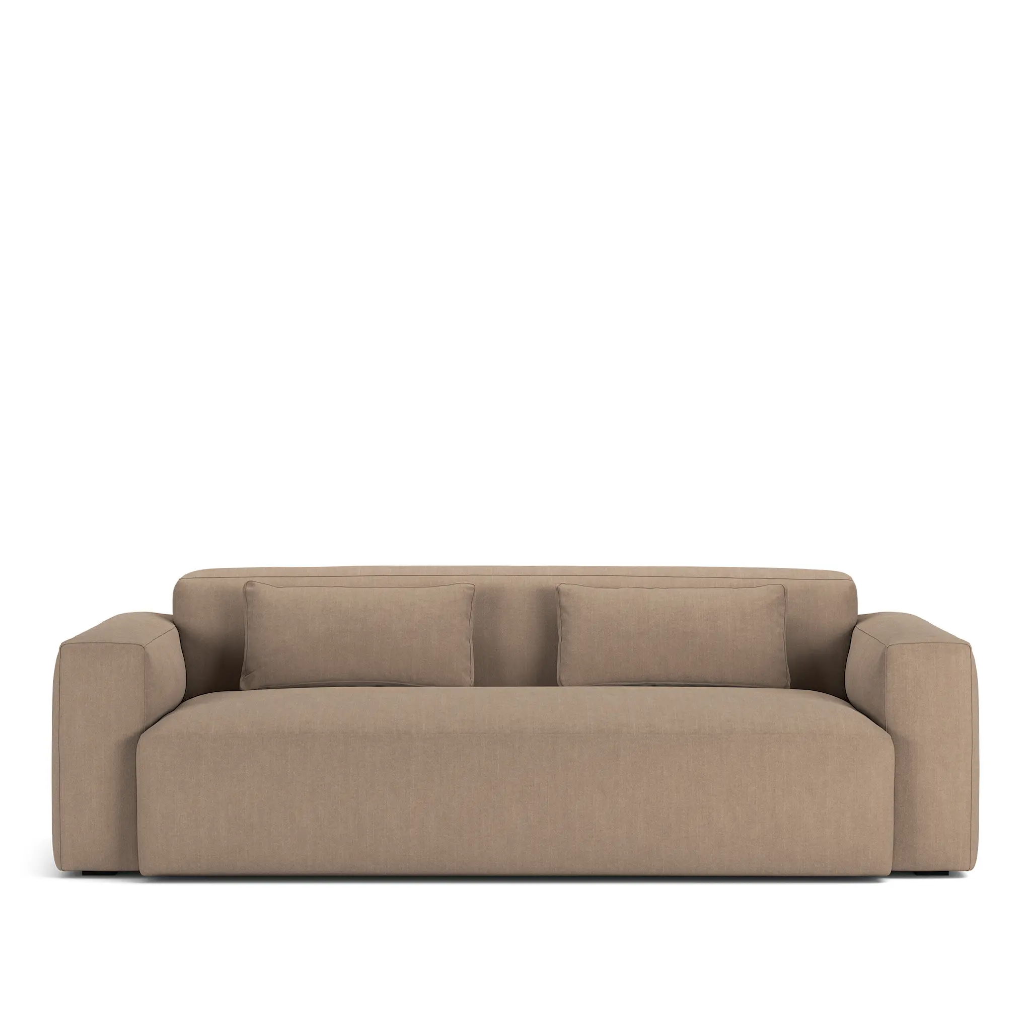Brick Rectangular Pillow Shadow Khaki 17