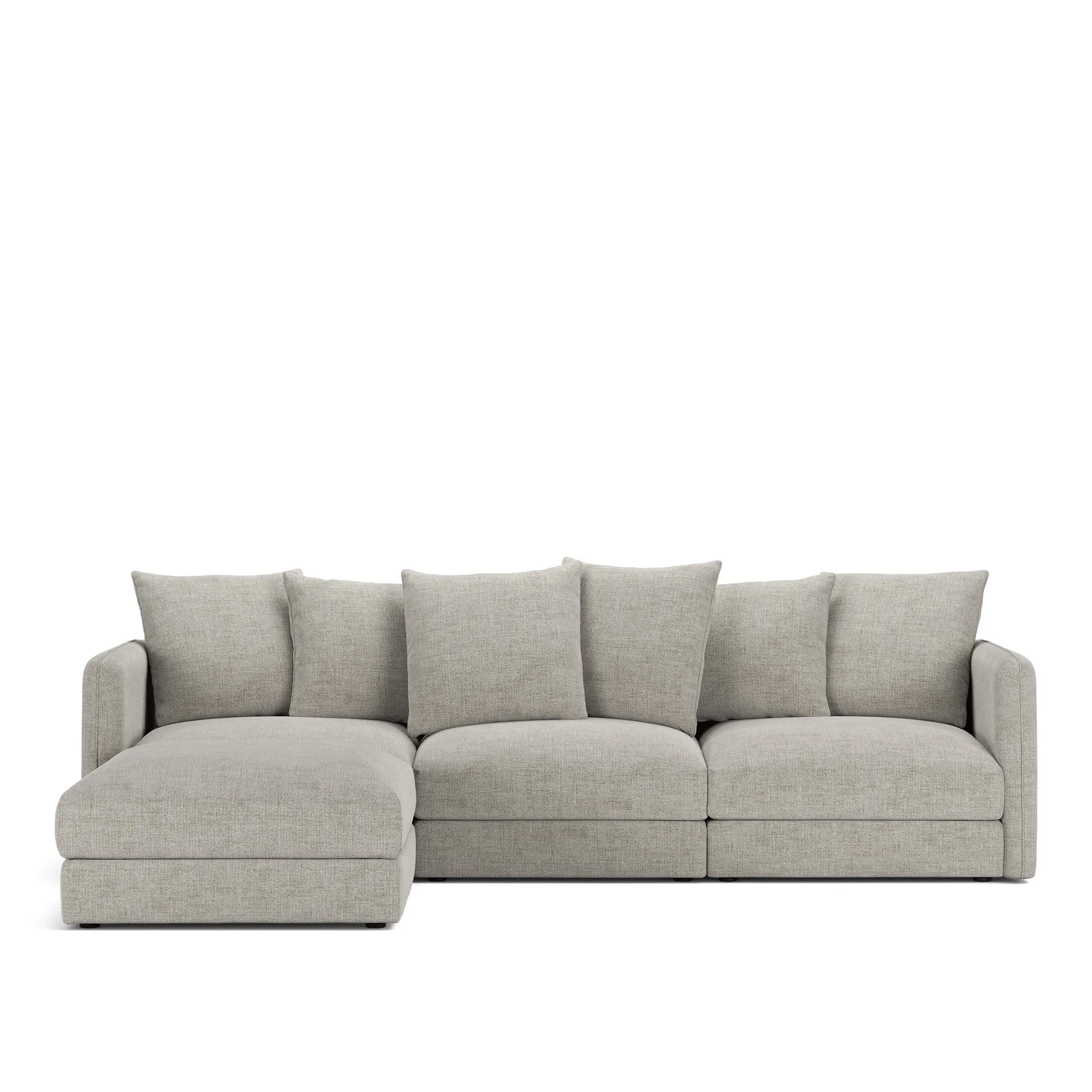 Pavarotti 01 3-seters sofa med fotskammel