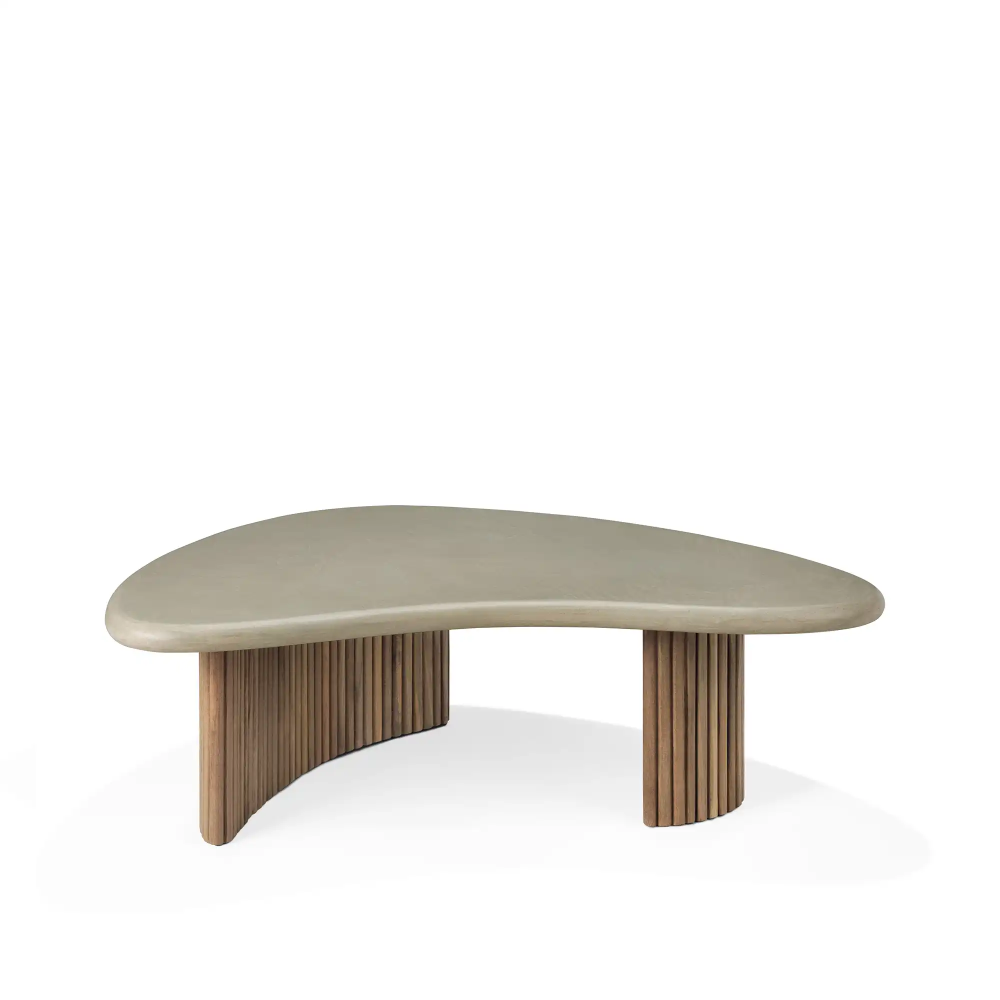Boomerang outdoor coffee table small