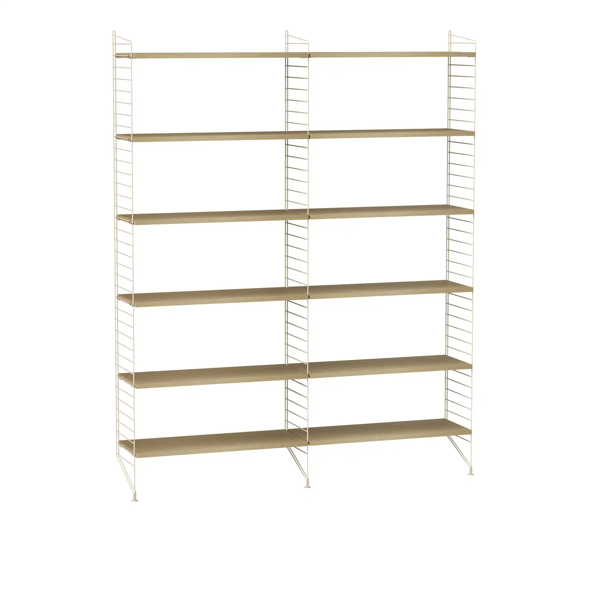 Stue hyllesystem A eik/beige