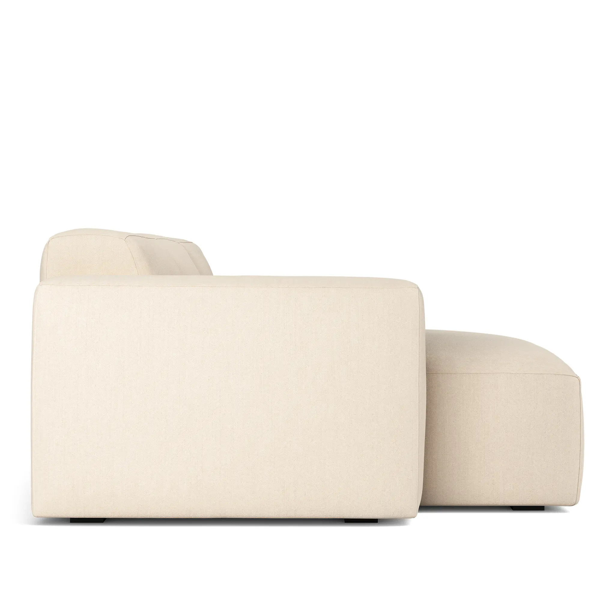 Brick 3-seters sofa sjeselong åpen ende høyre
