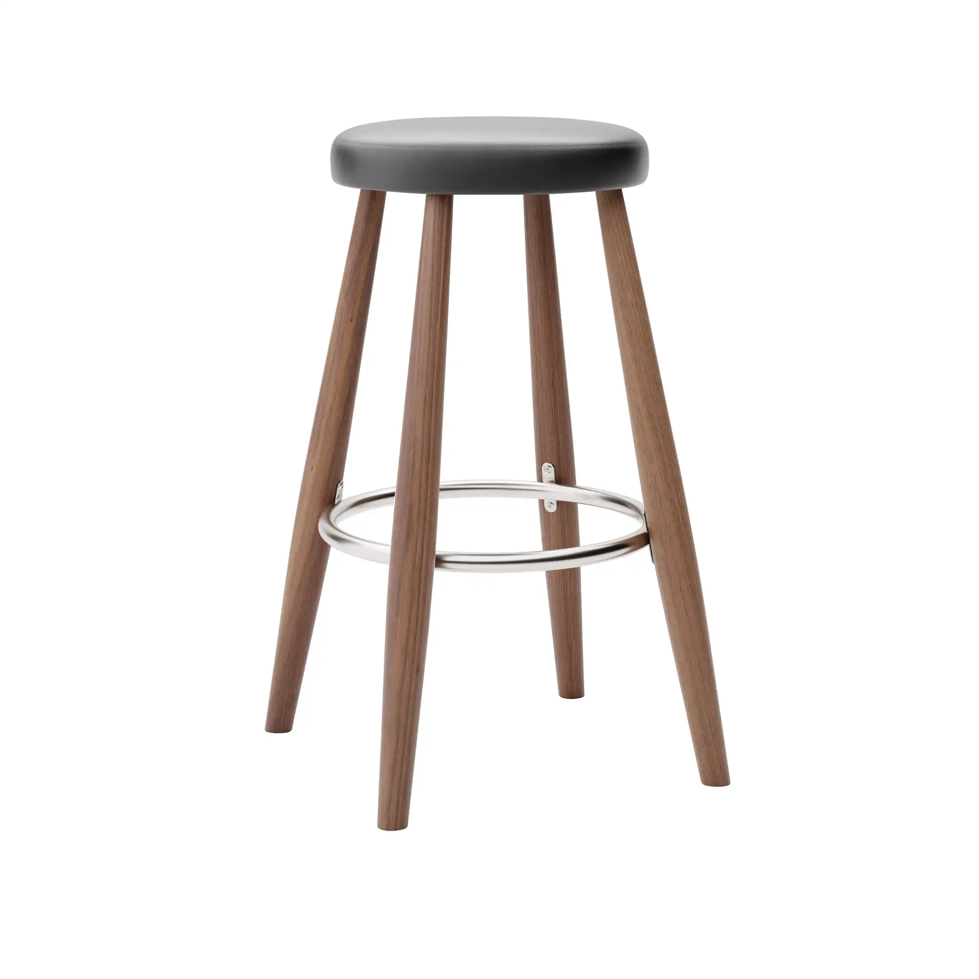 CH58 Low Stool  - Valnøtt