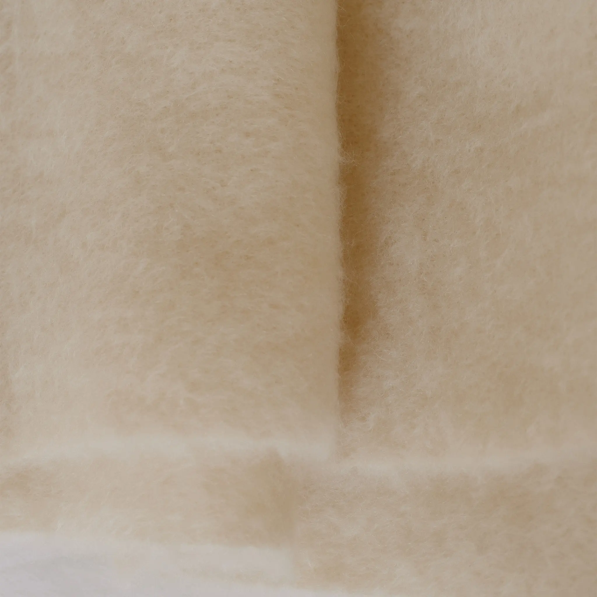 Mohair Ivory ullteppe