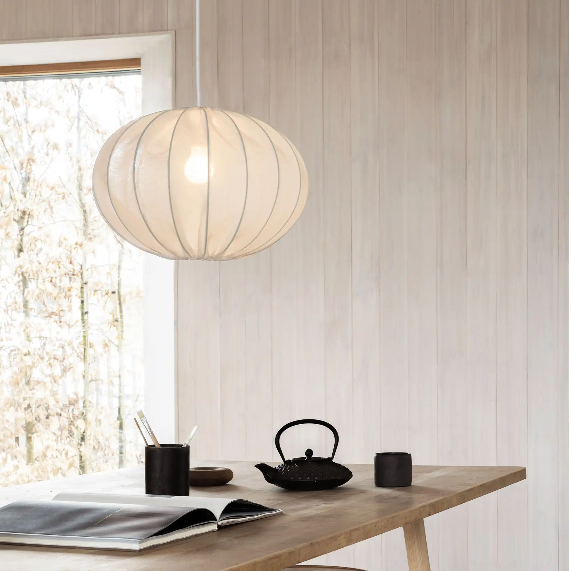 Boll Cotton White Pendant Lamp