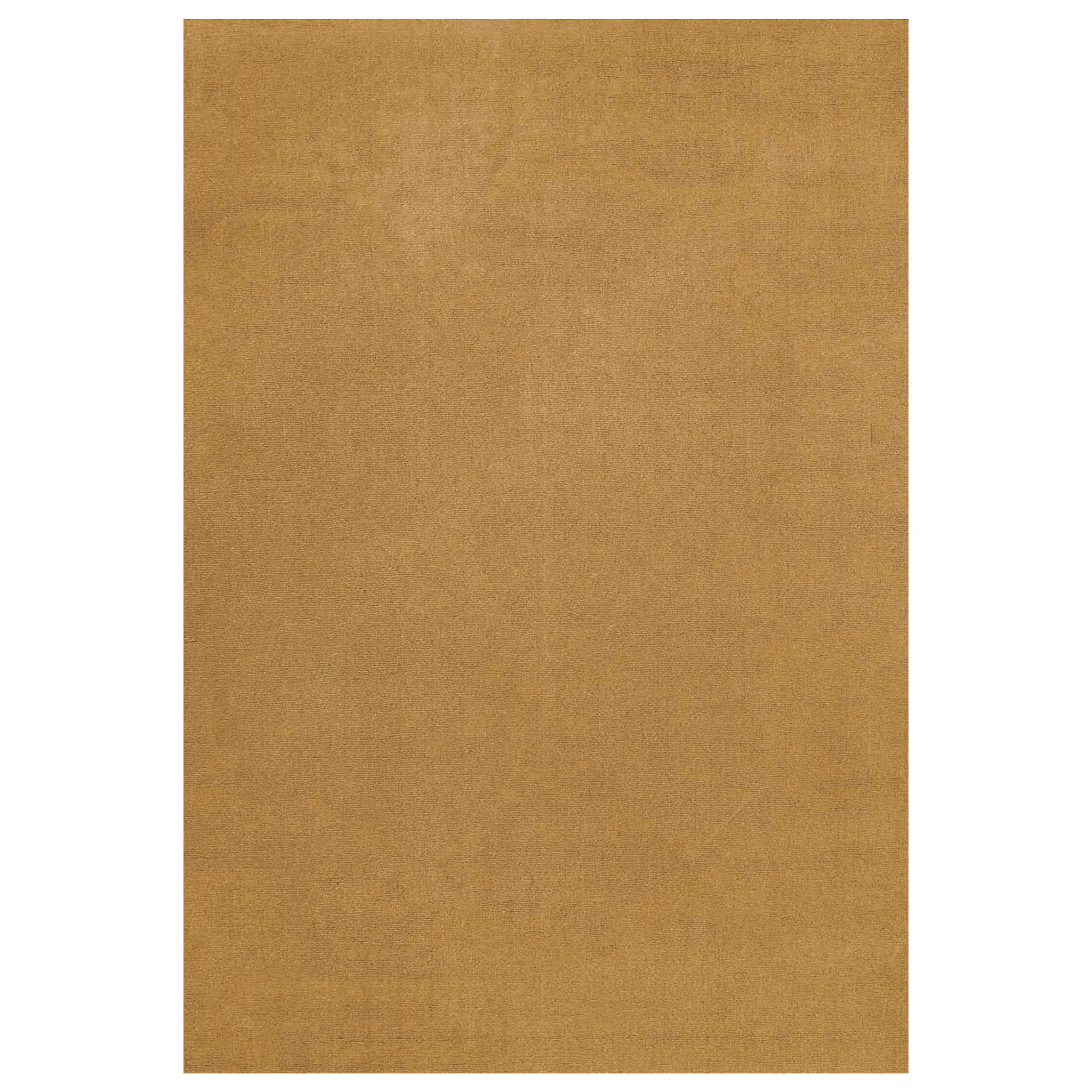 Solid Wool Ochre ullteppe