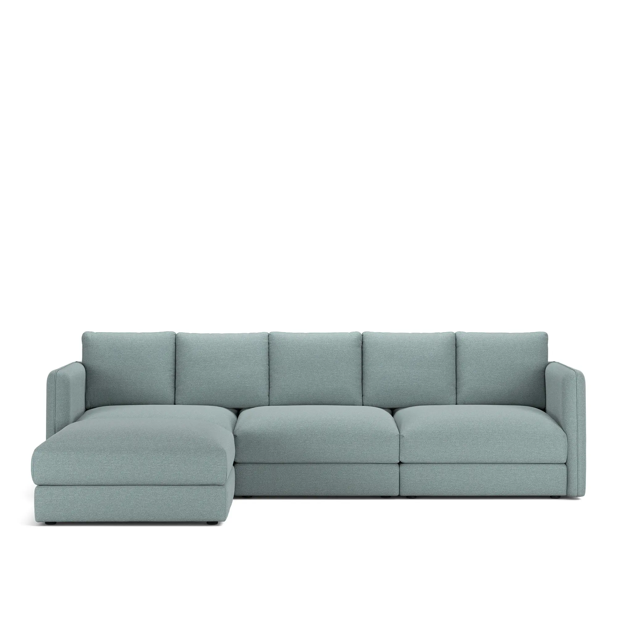 Pavarotti 02 3-seters sofa med fotskammel