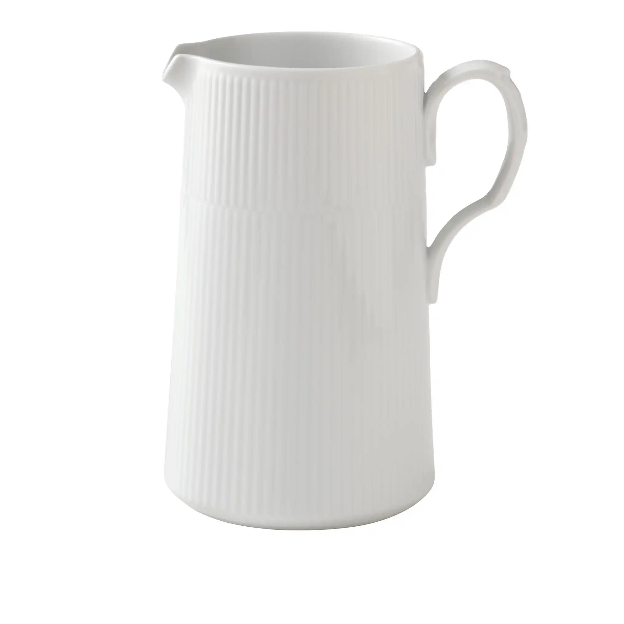 White Fluted Kanne 1,6 L