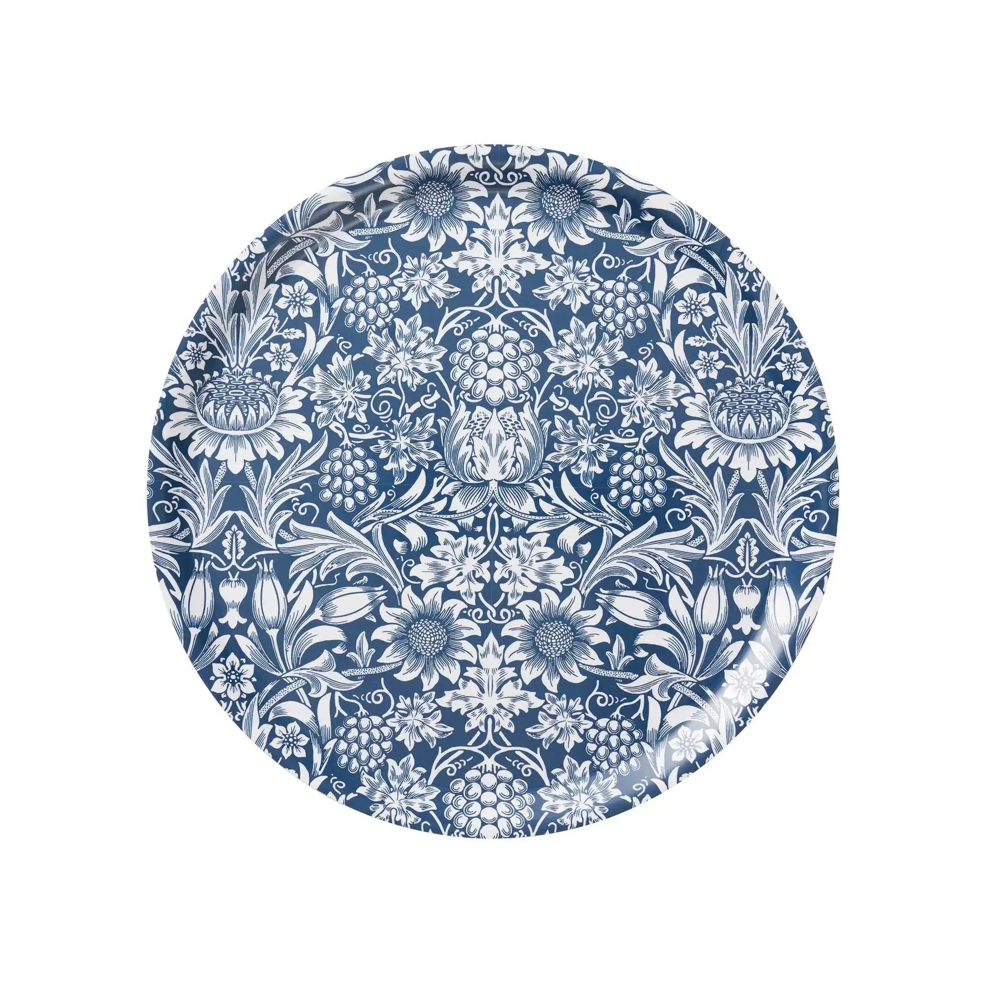 Sunflower Round Tray Golden