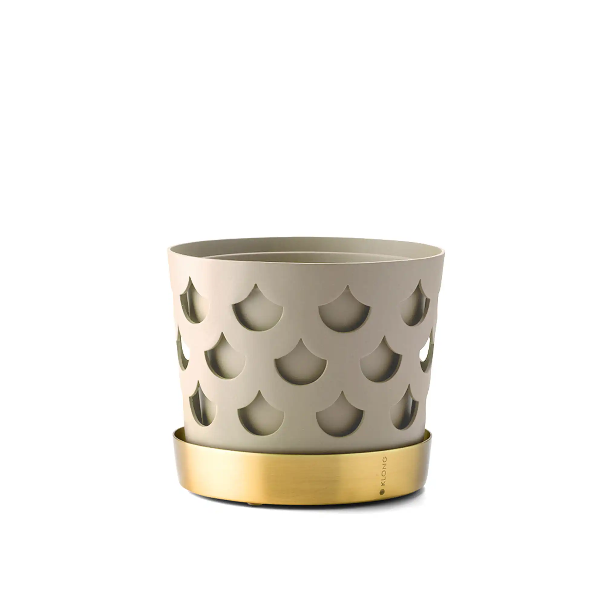 Trio Flower Pot Drop - Beige