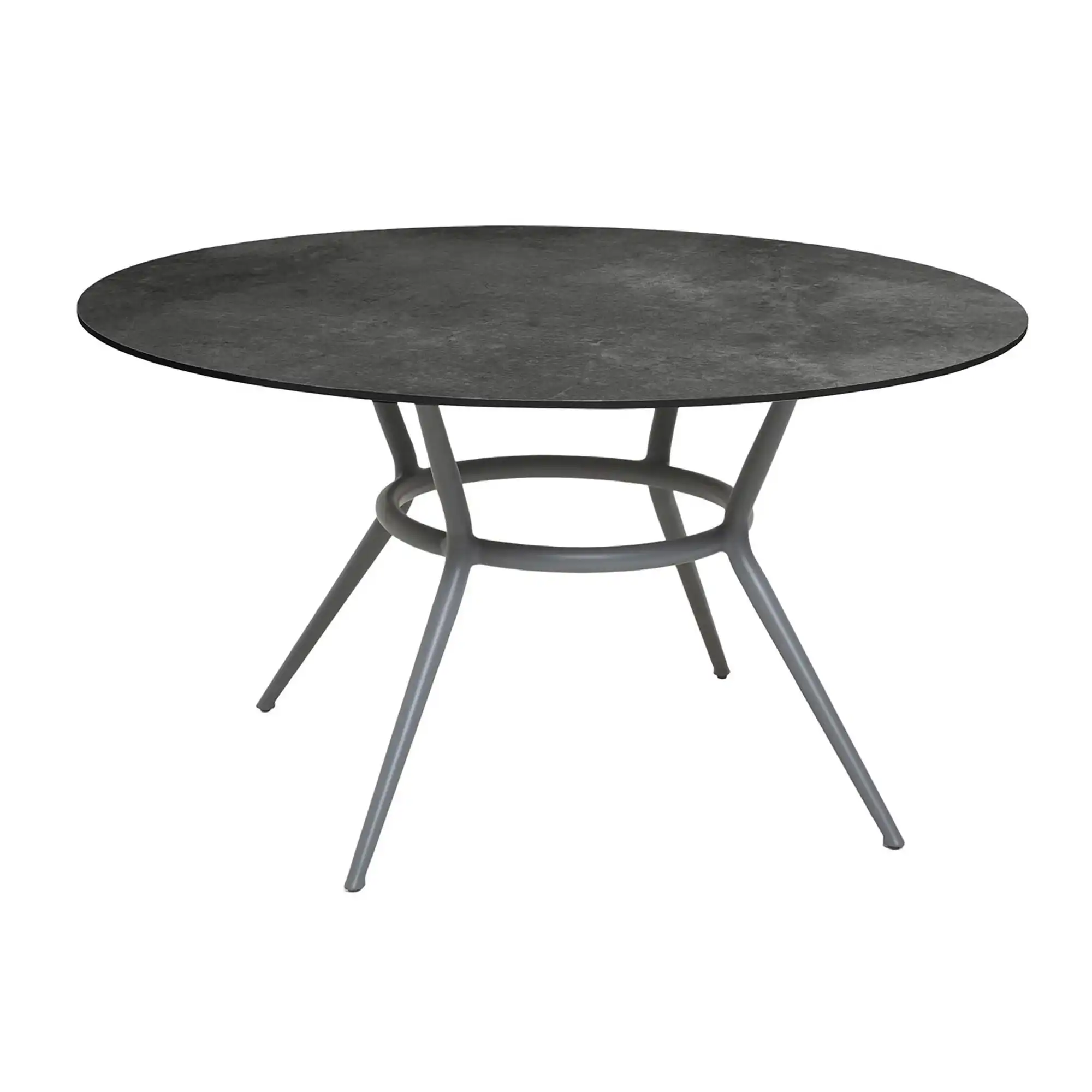 Joy 140 cm Round Light Grey/Dark Grey Structure