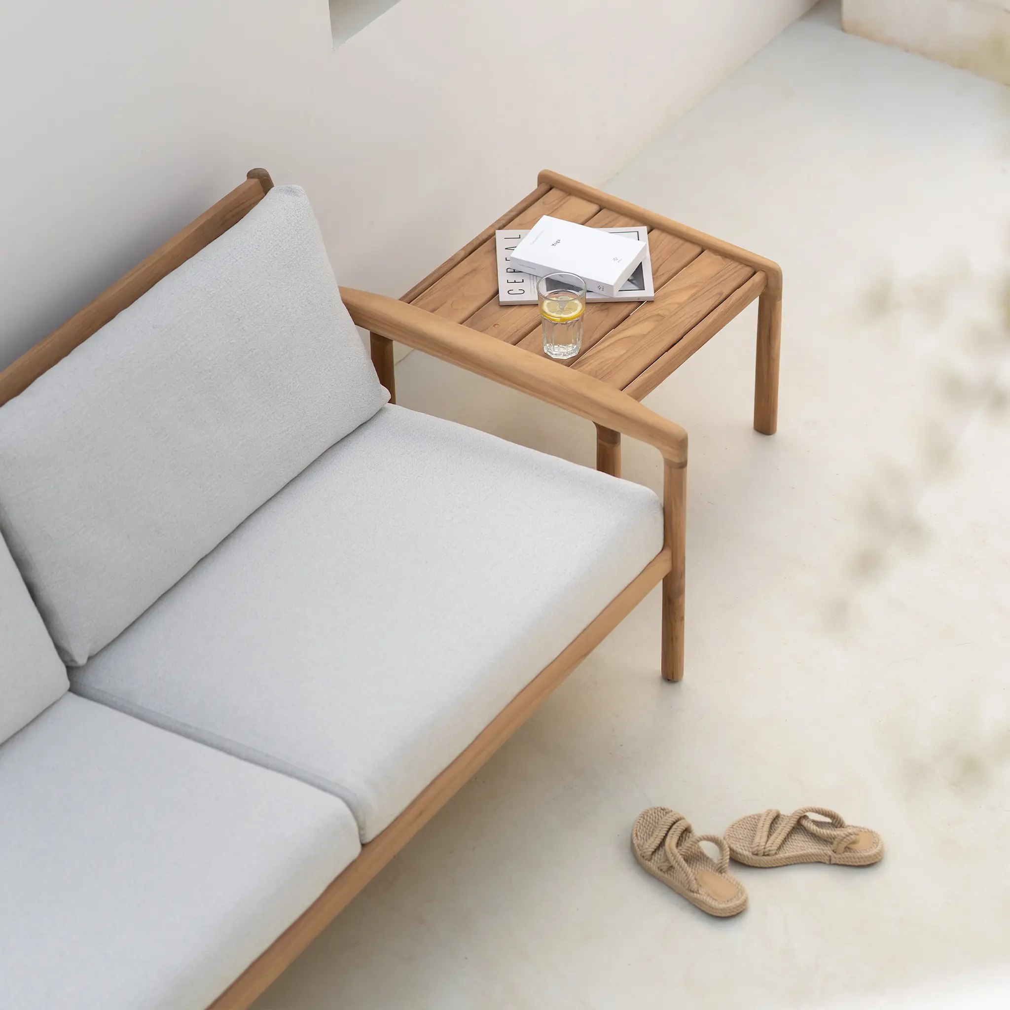 Jack Teak utendørs sidebord