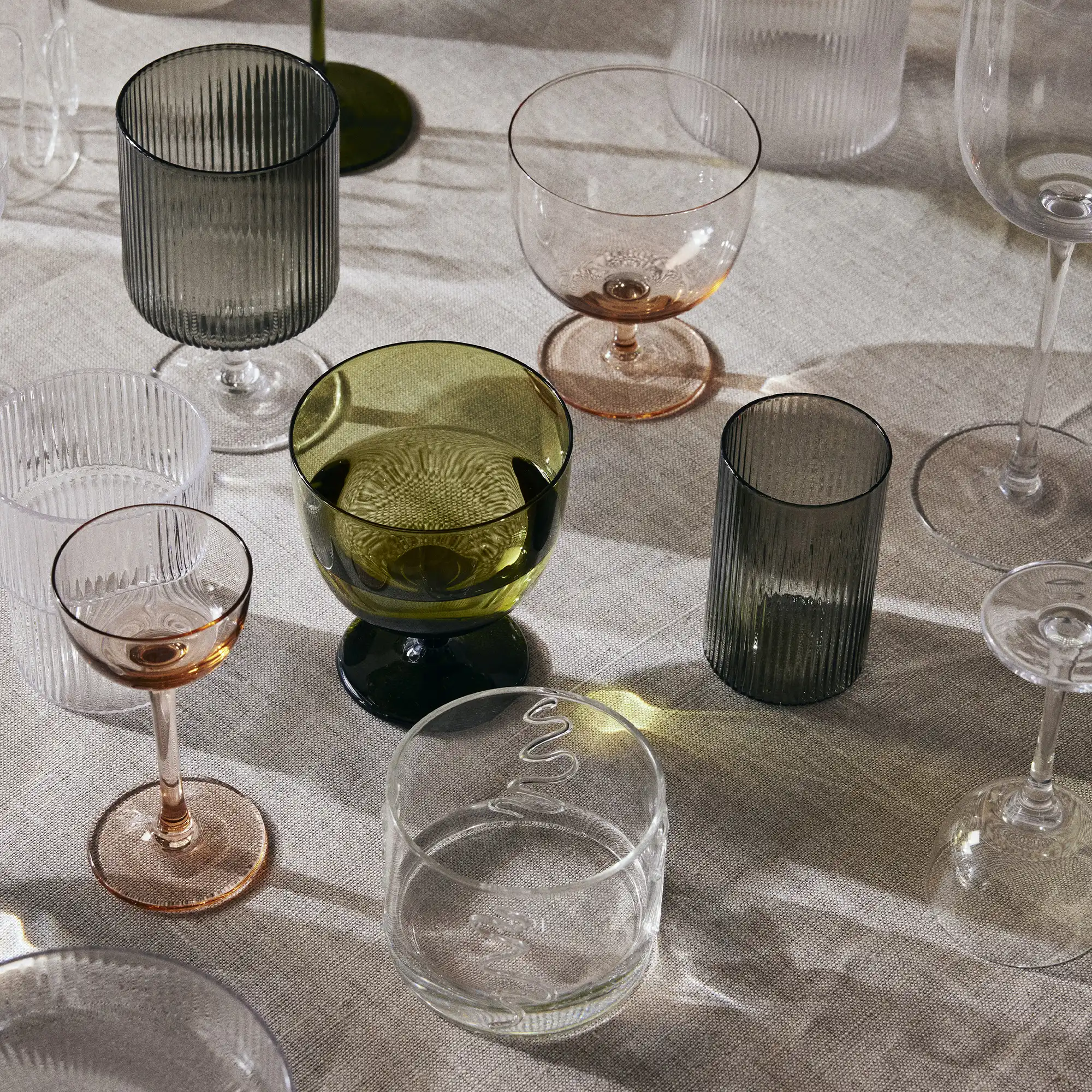 Host Liqueur Glasses Set of 4 / Blush