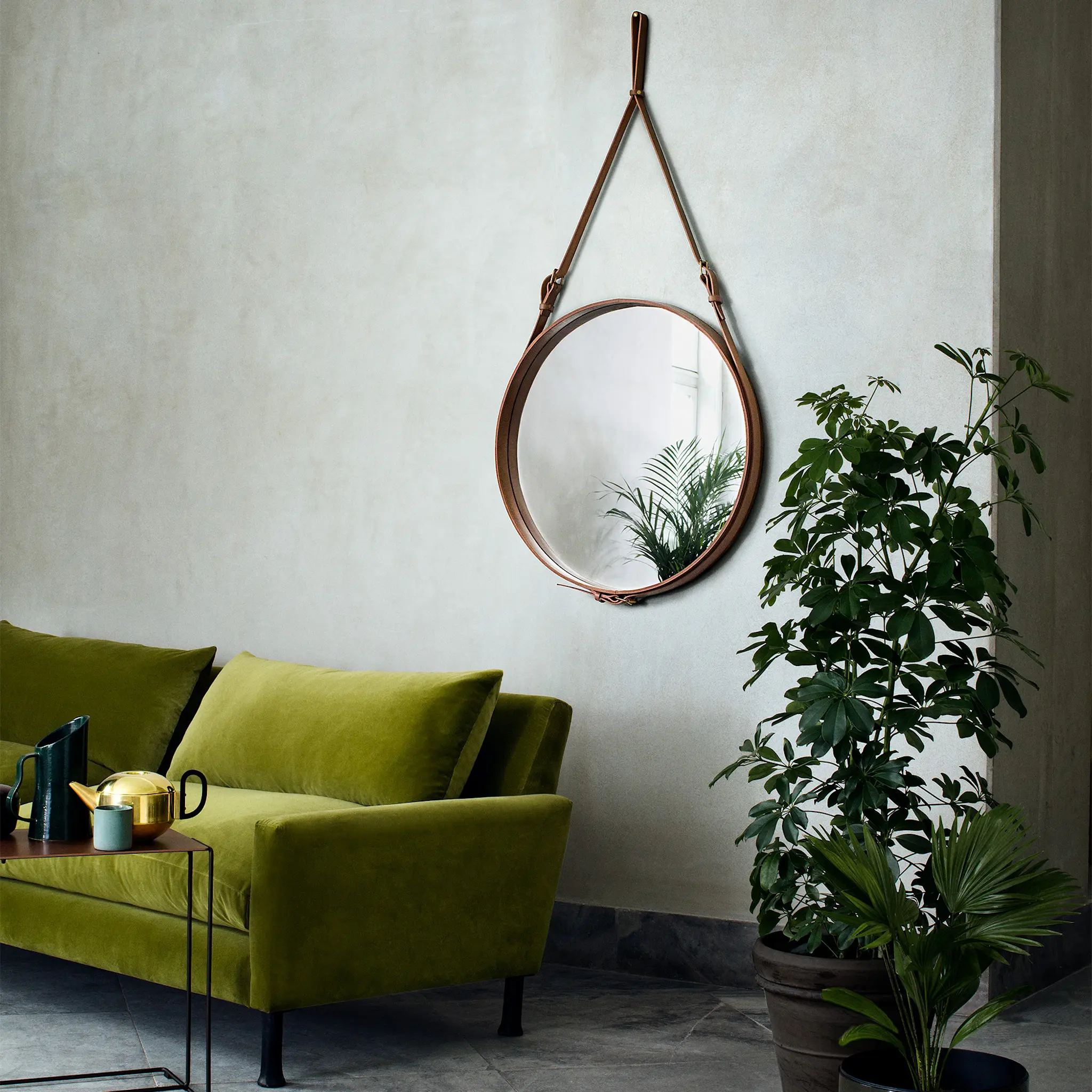 Adnet Circulaire speil Ø58 cm